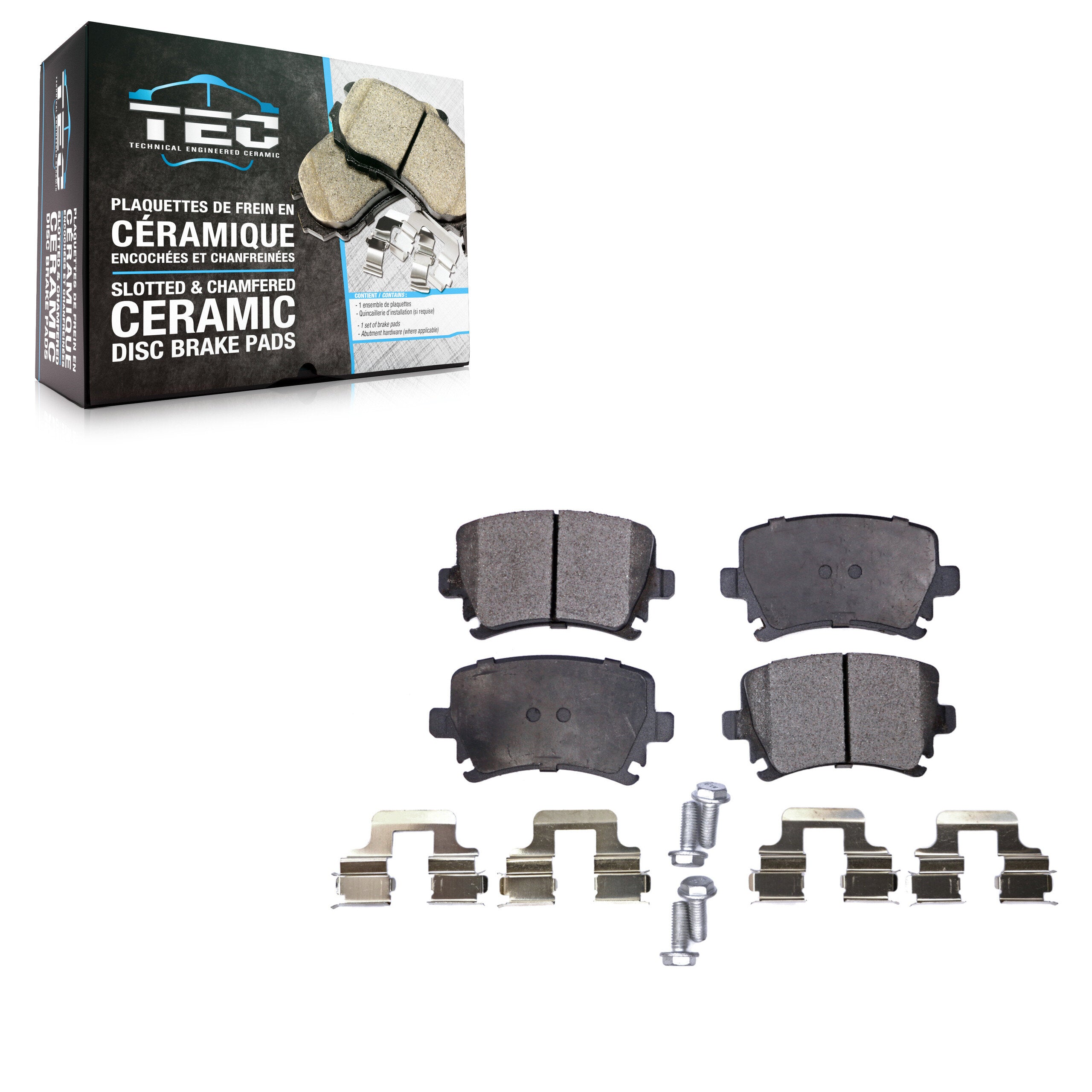 TEC TEC-1108 Disc Brake Pad for 2005-2021 Volkswagen GTI product image