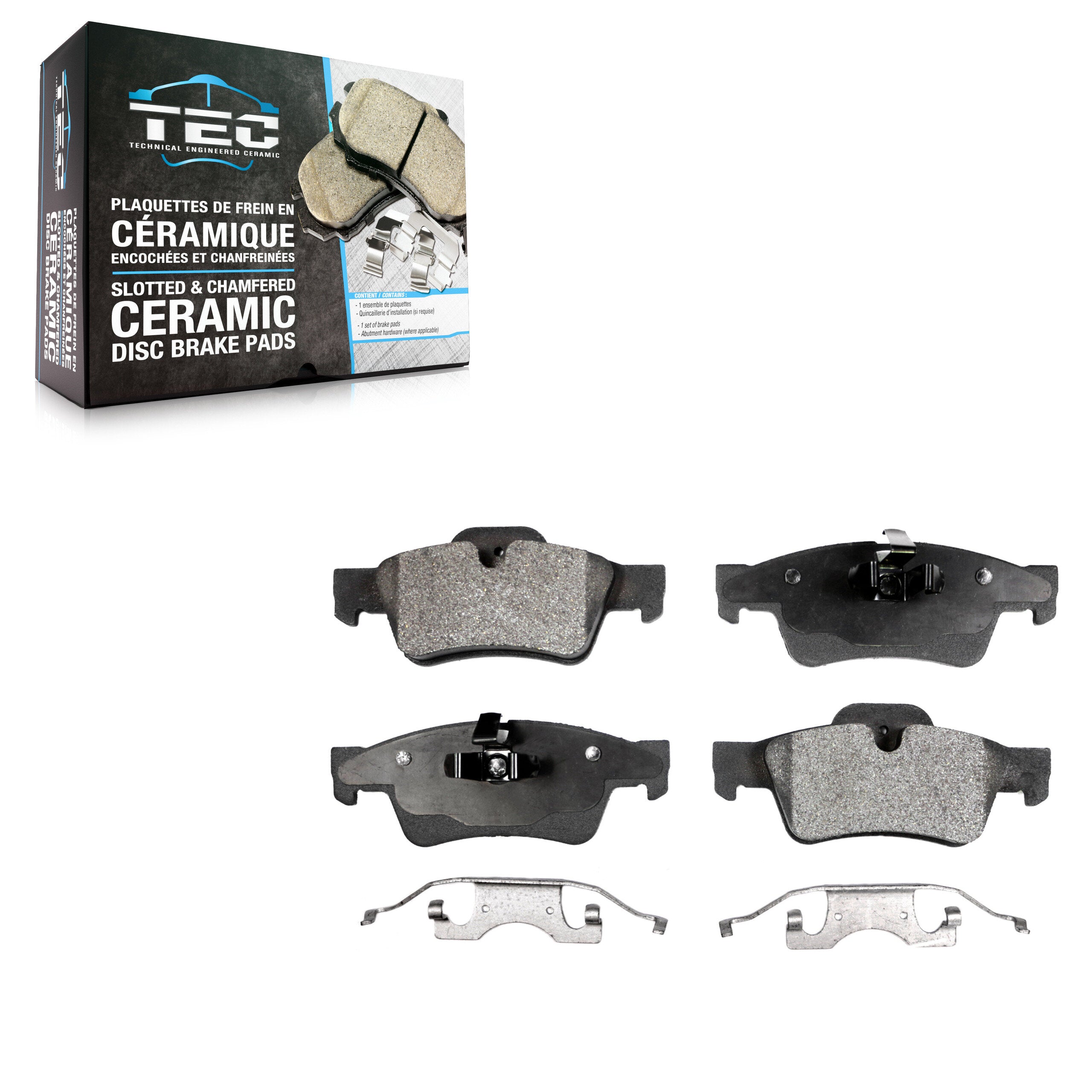 TEC TEC-1122 Disc Brake Pad for 2005-2018 Mercedes-Benz G65 AMG product image