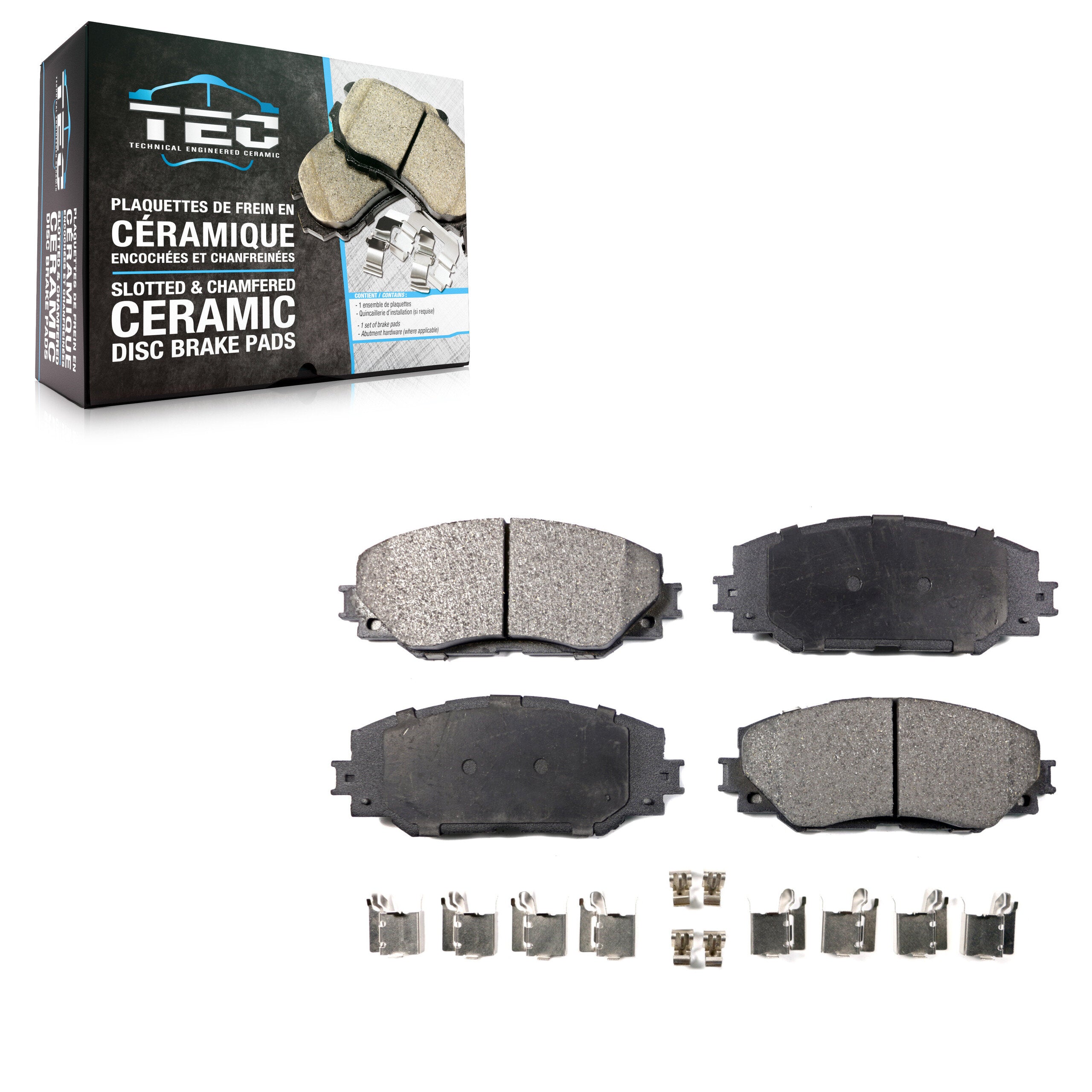 TEC TEC-1210 Disc Brake Pad for 2006-2019 Toyota Corolla product image