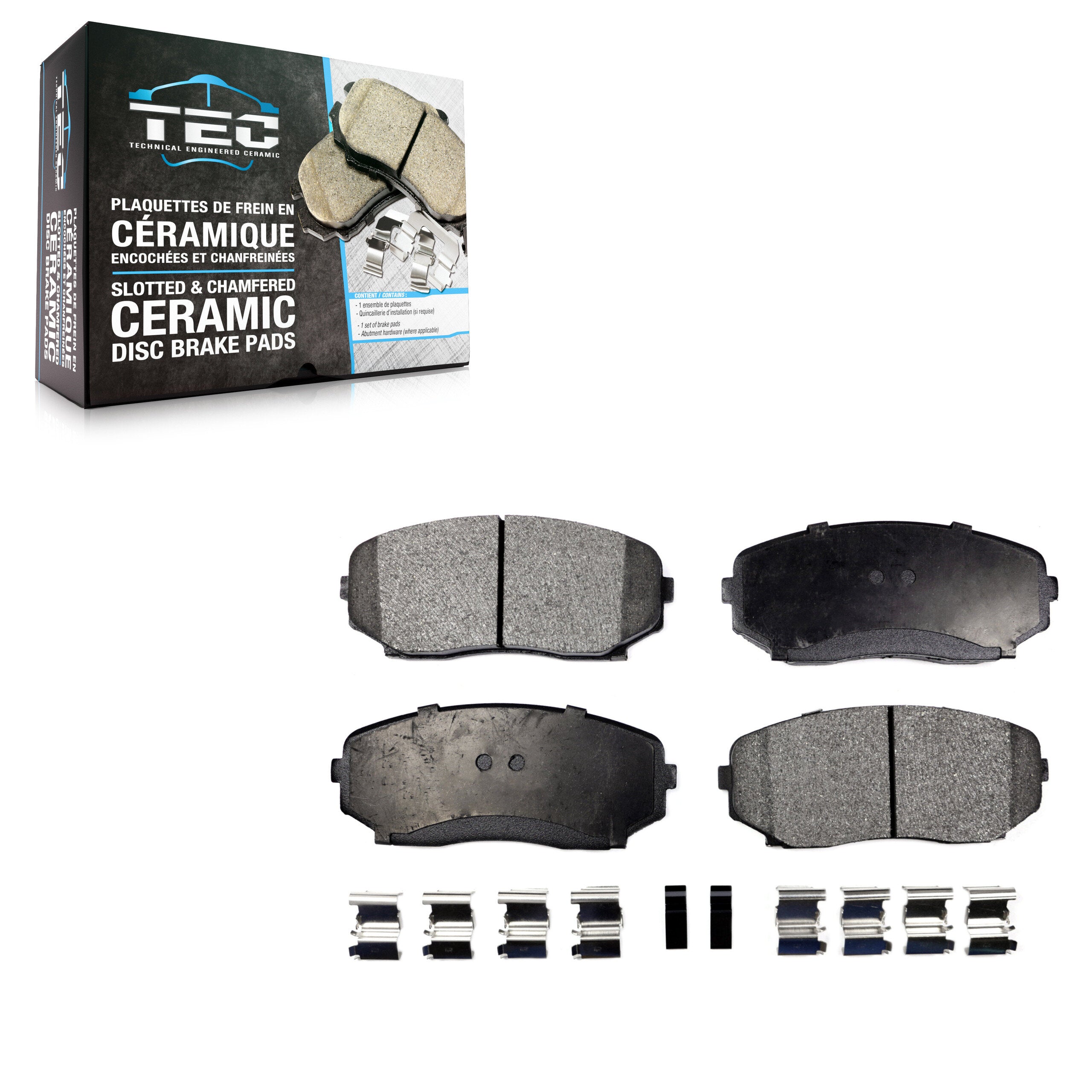 TEC TEC-1258 Disc Brake Pad for 2007-2024 Mazda CX-5 product image