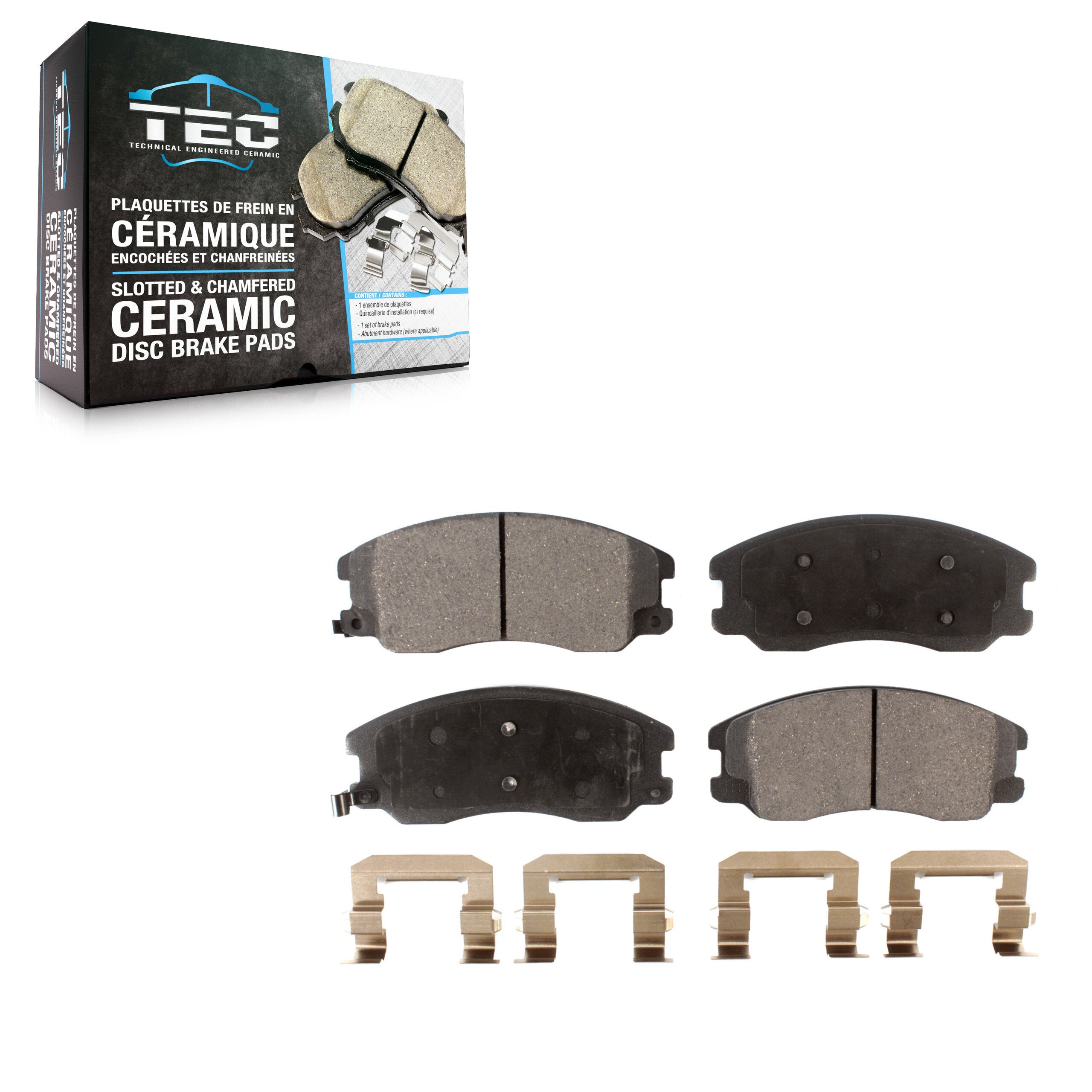 TEC TEC-1264 Disc Brake Pad for 2007-2015 Chevrolet Captiva Sport product image