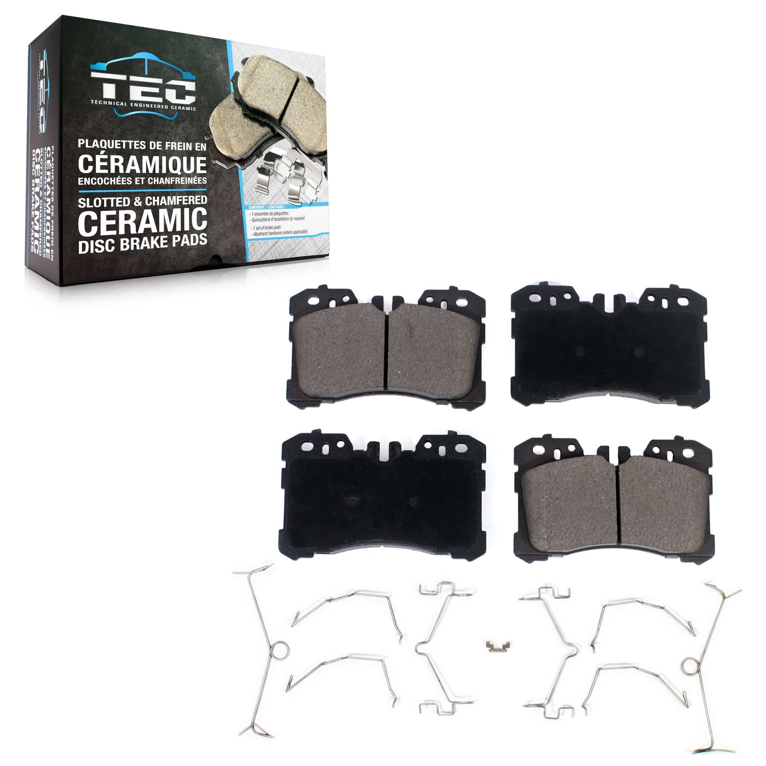 TEC TEC-1282 Disc Brake Pad for 2007-2025 Lexus LS500 product image