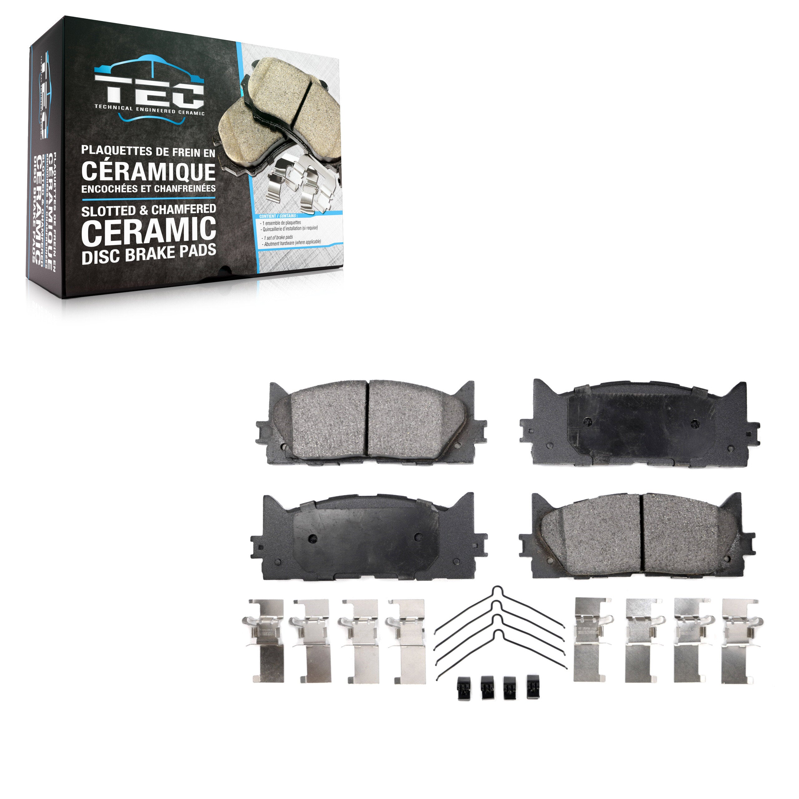 TEC TEC-1293 Disc Brake Pad for 2007-2018 Lexus ES300h product image