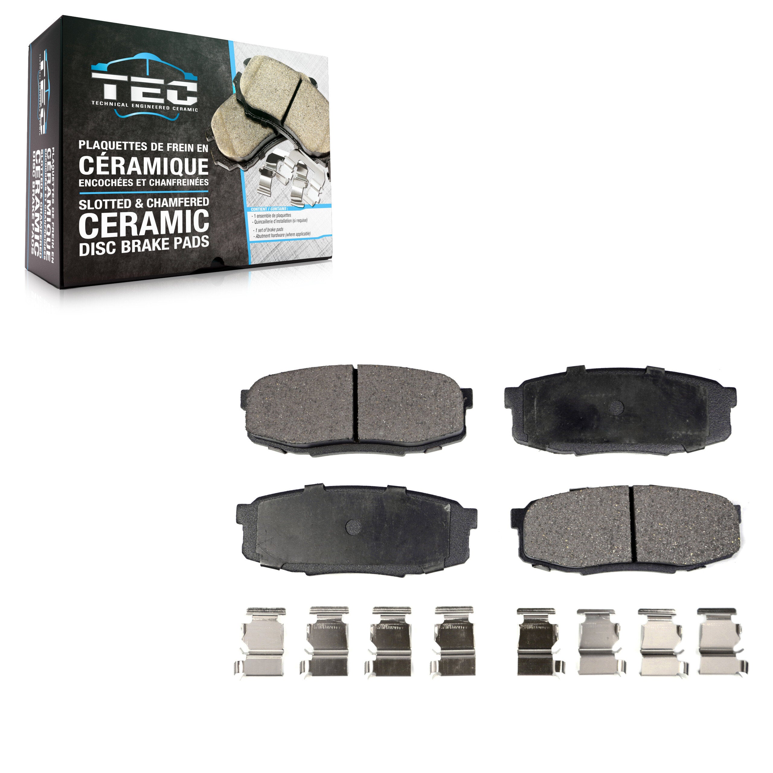 TEC TEC-1304 Disc Brake Pad for 2007-2022 Lexus LX570 product image