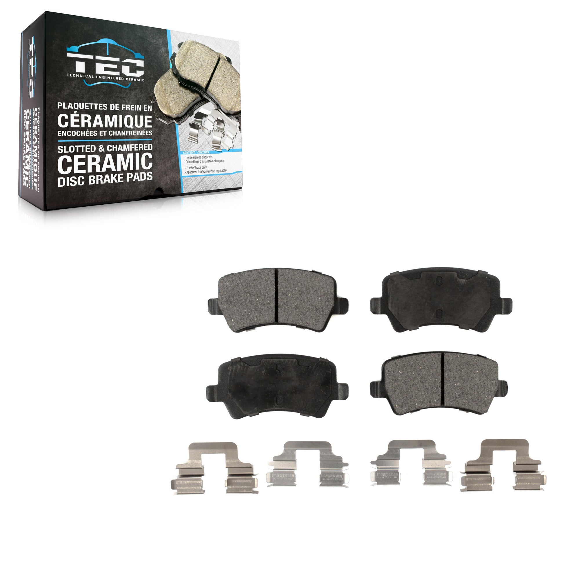 TEC TEC-1307 Disc Brake Pad for 2007-2018 Volvo S60 product image