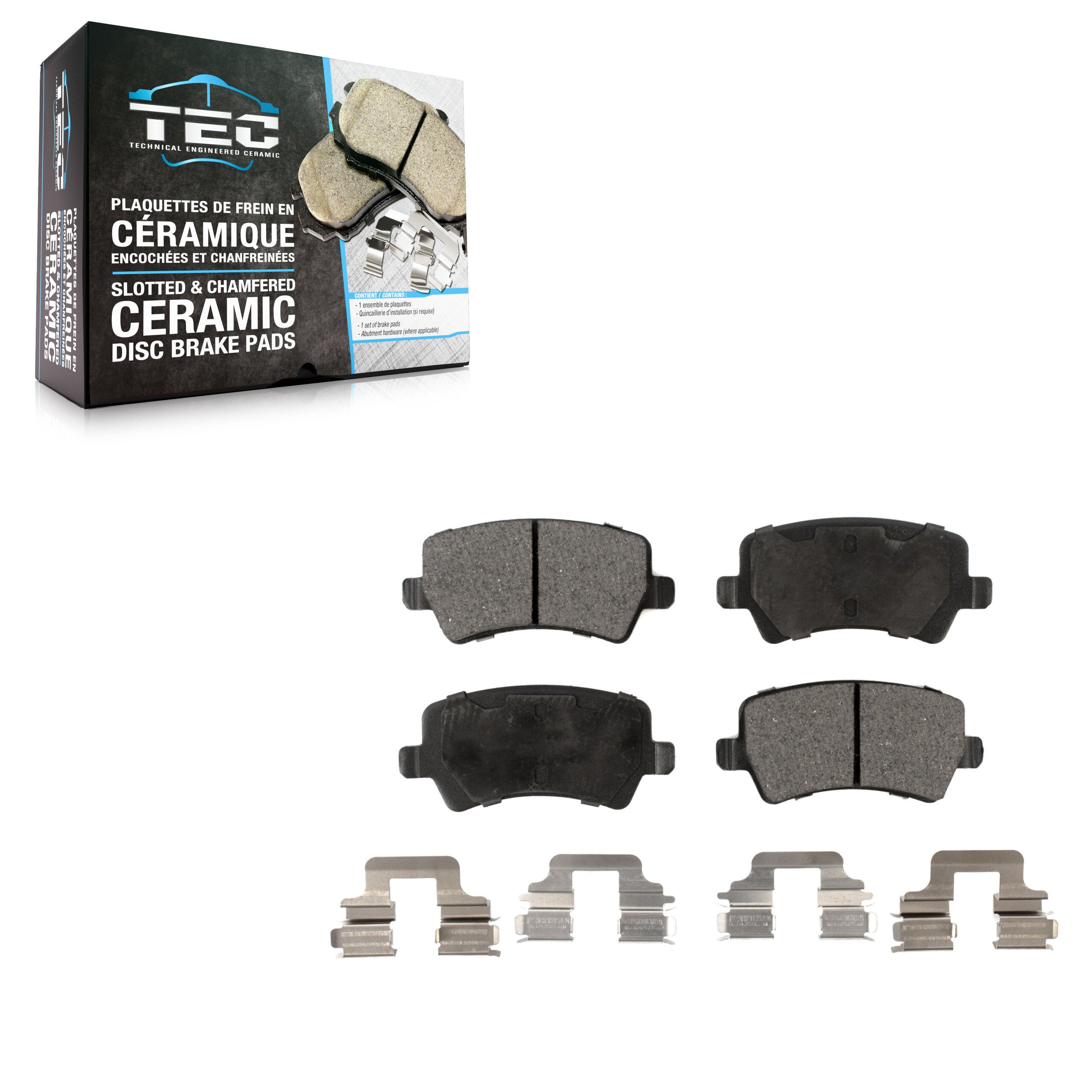 TEC TEC-1307 Disc Brake Pad for 2007-2018 Volvo S60 product image
