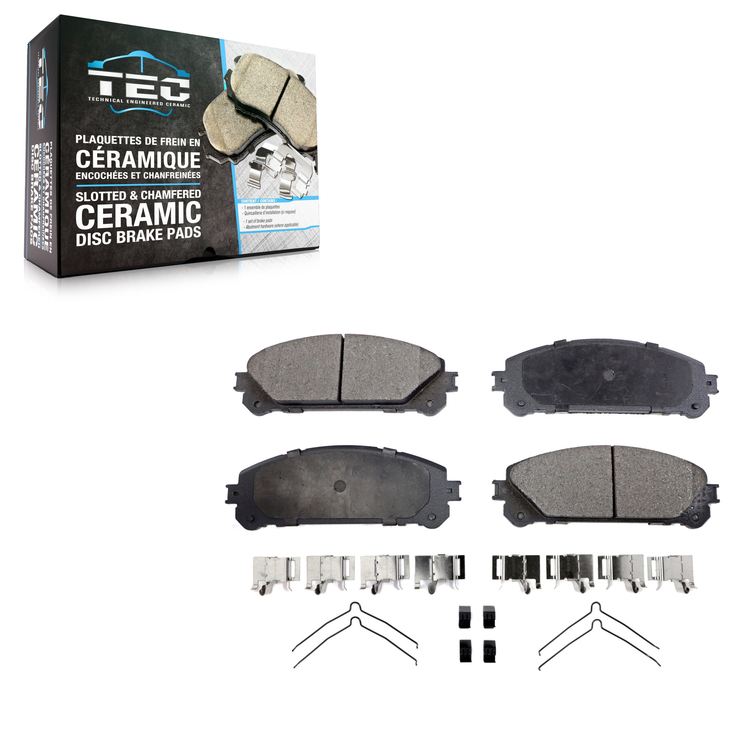 TEC TEC-1324 Disc Brake Pad for 2008-2024 Lexus RZ450e product image