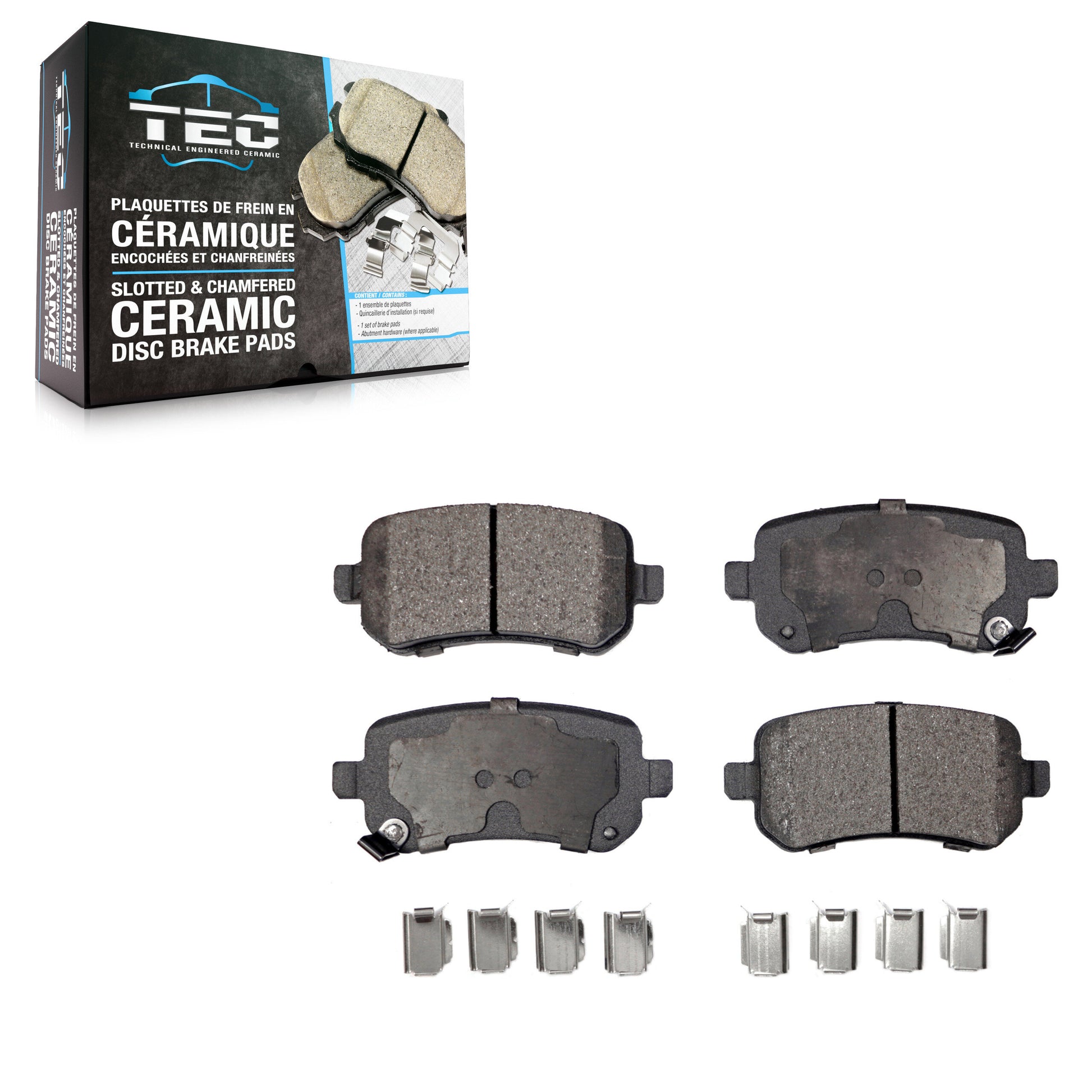 TEC TEC-1326 Disc Brake Pad for 2008-2012 Chrysler Town & Country product image