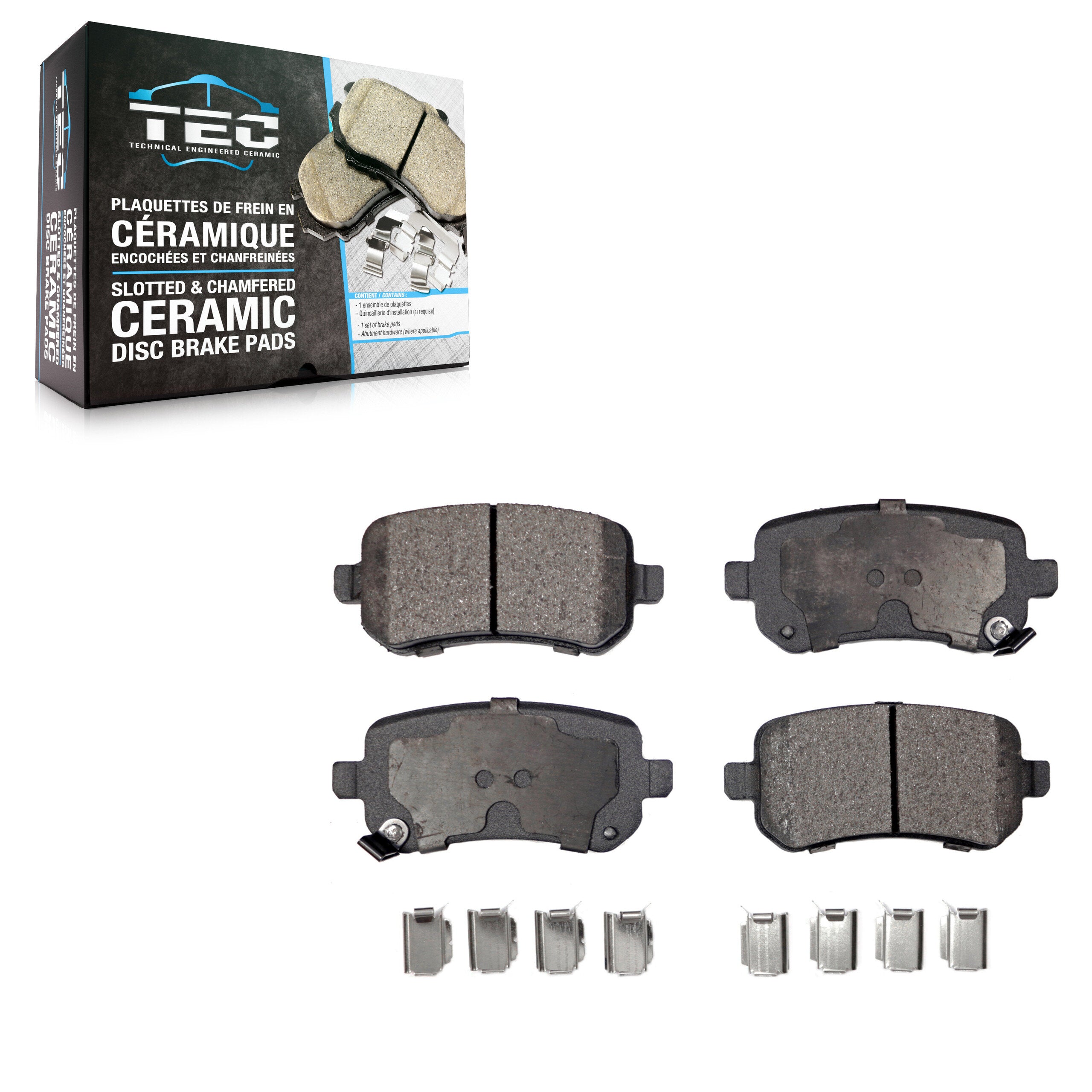 TEC TEC-1326 Disc Brake Pad for 2008-2012 Chrysler Town & Country product image