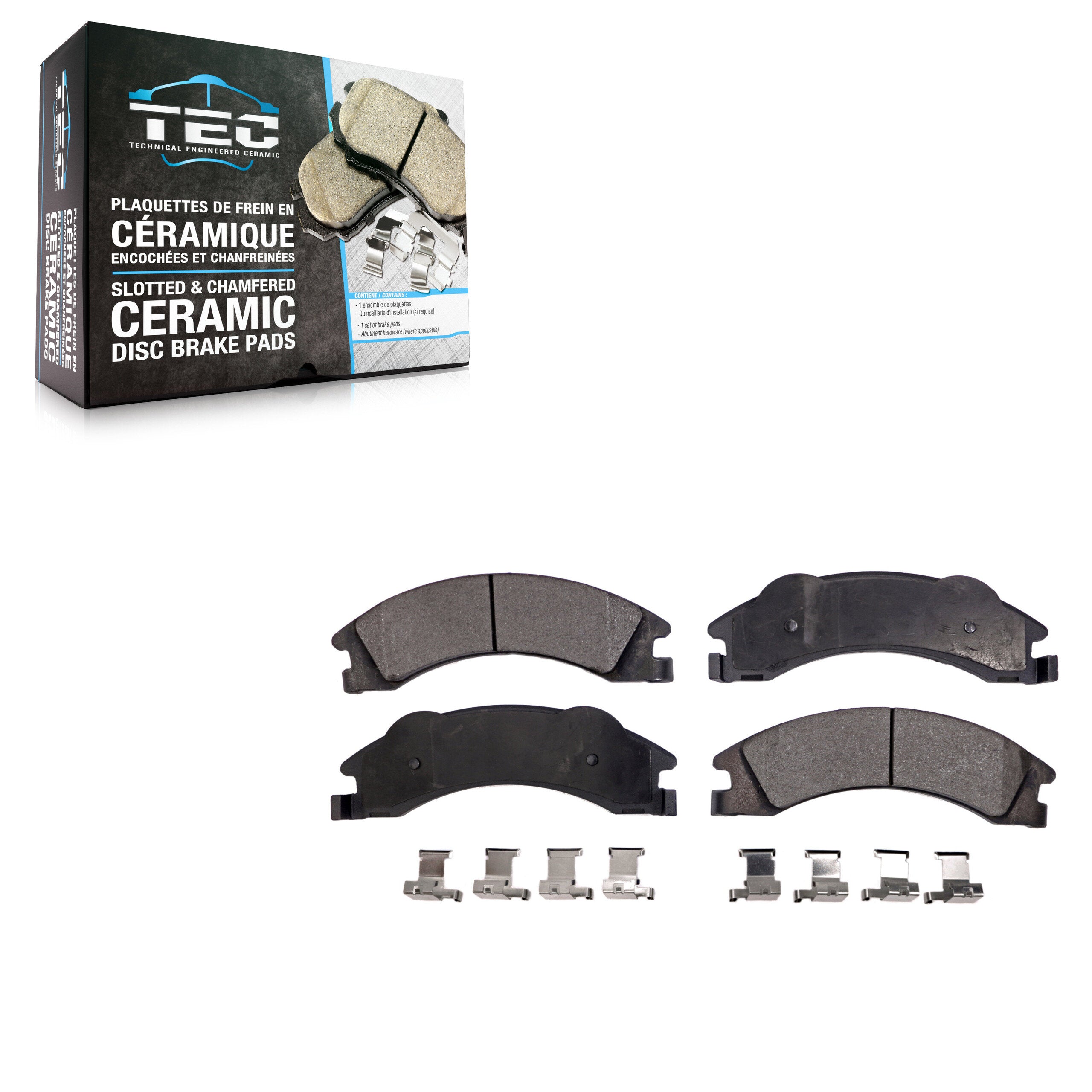 TEC TEC-1329 Disc Brake Pad for 2008-2023 Ford E-350 Super Duty product image