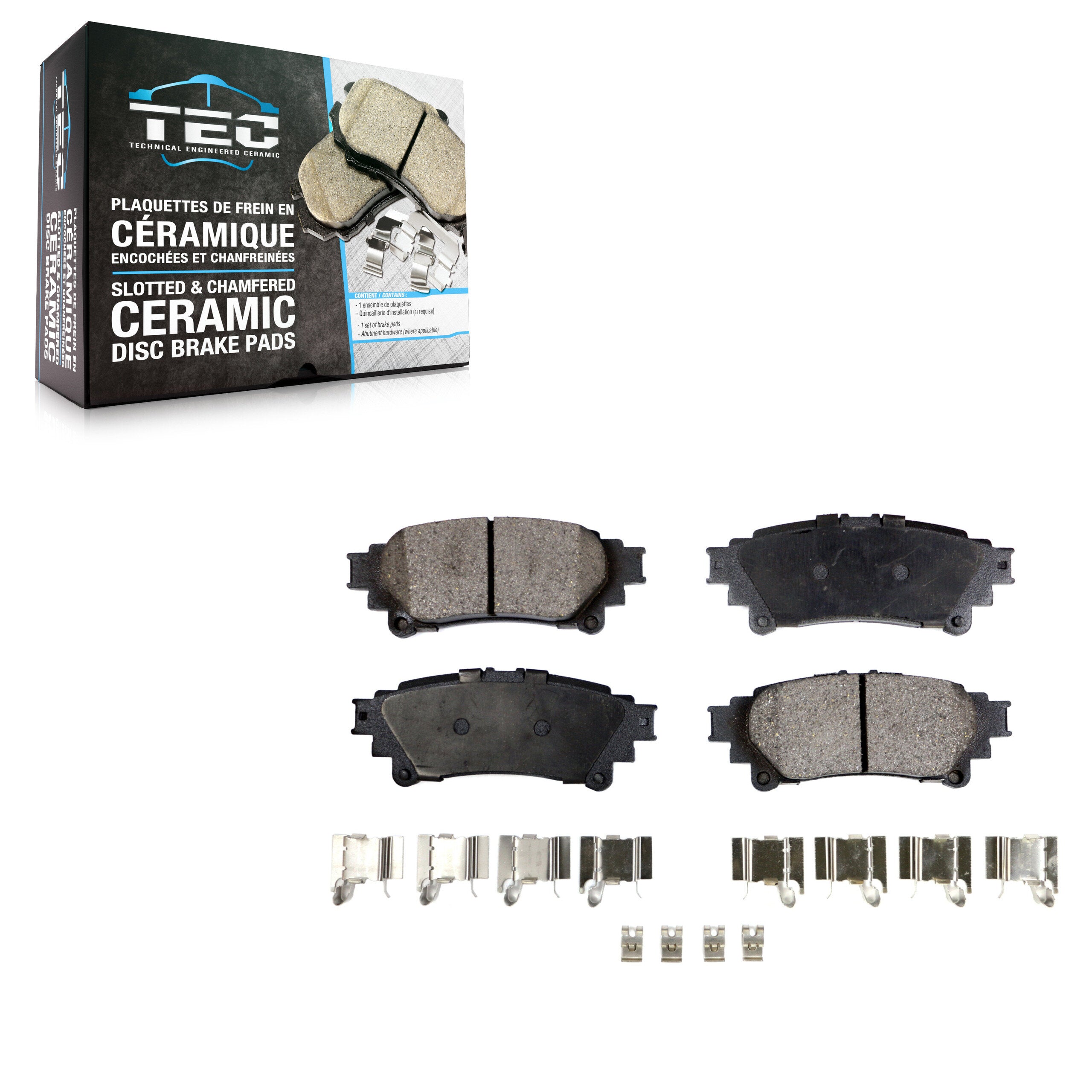 TEC TEC-1391 Disc Brake Pad for 2010-2020 Lexus GS300 product image