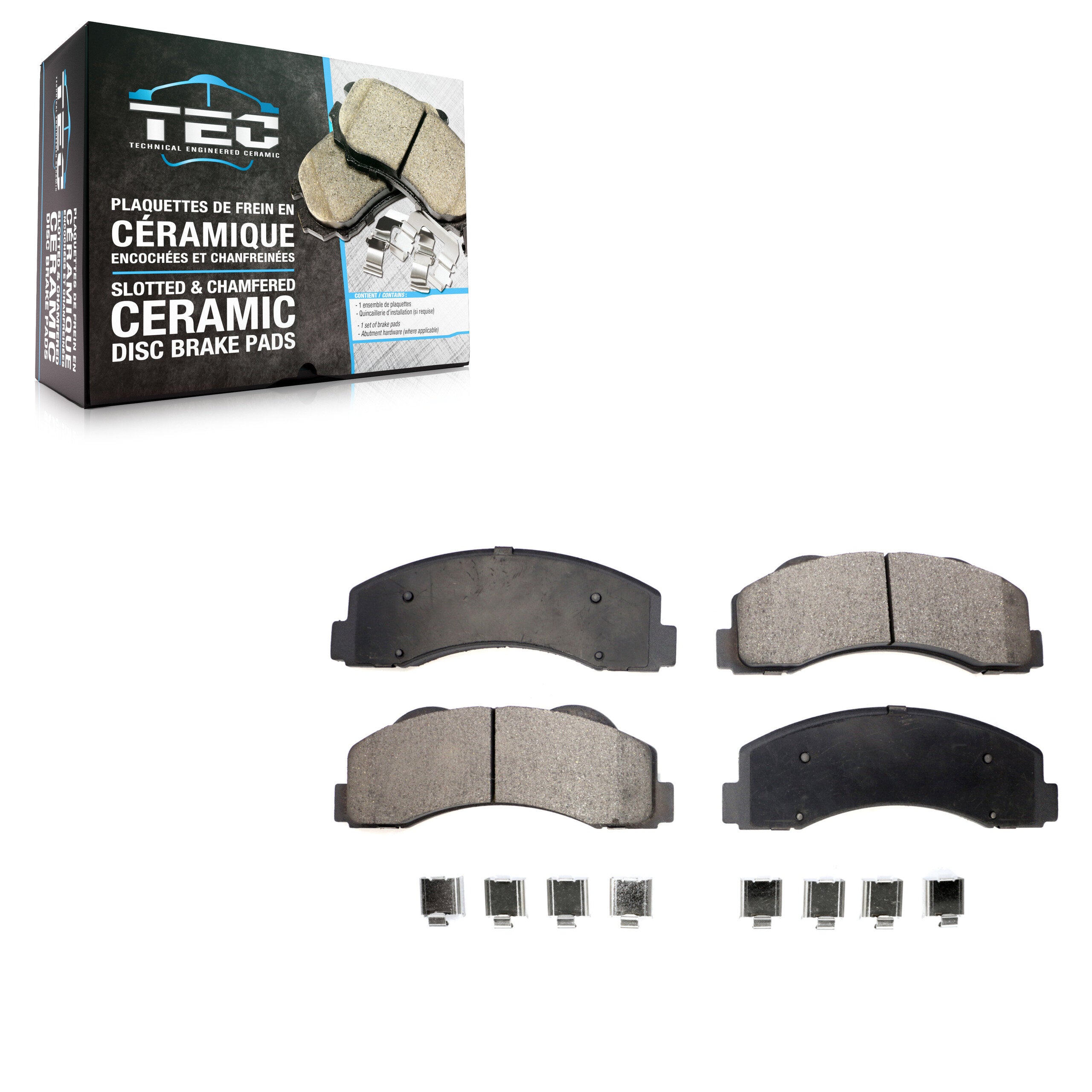 TEC TEC-1414 Disc Brake Pad for 2010-2017 Ford Expedition product image