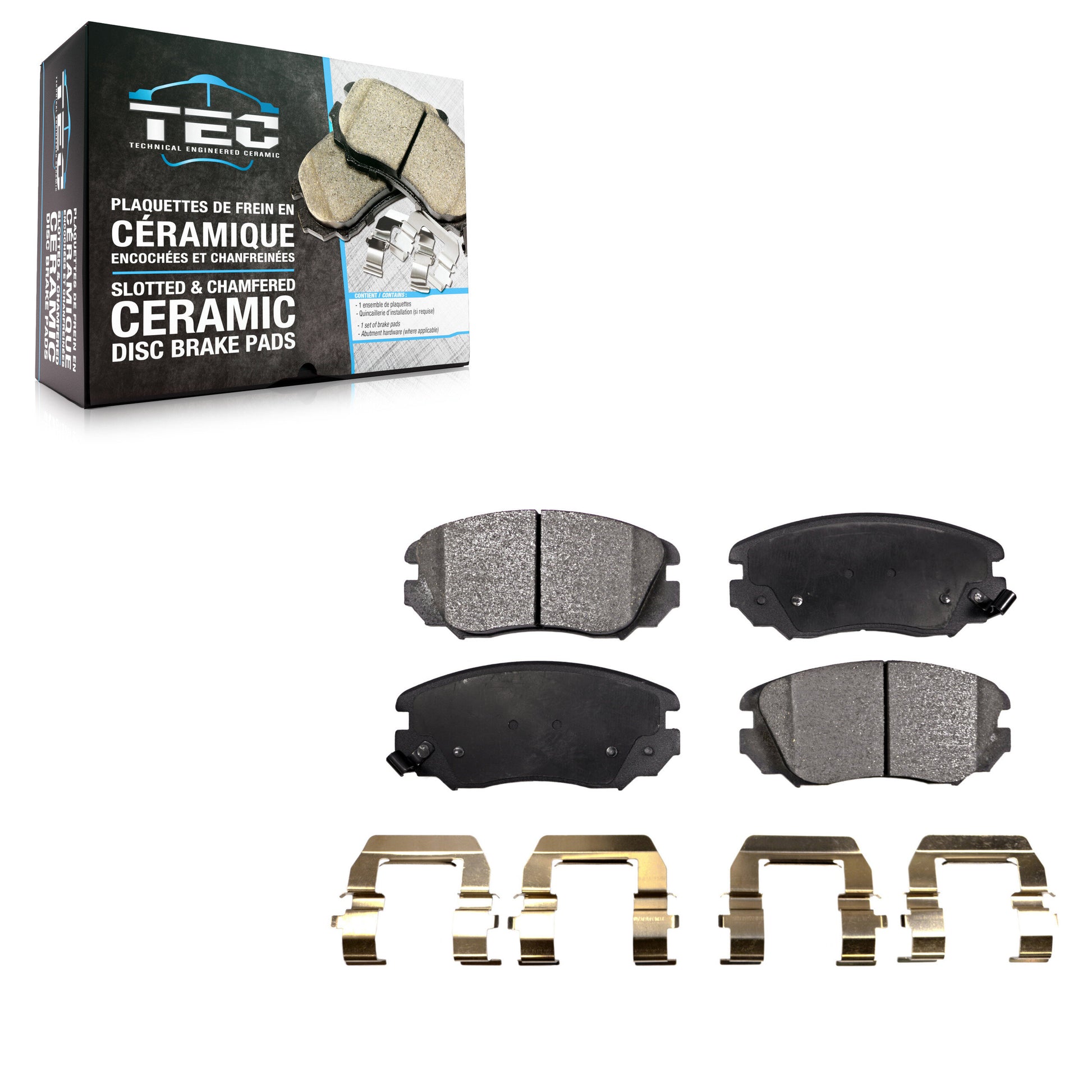 TEC TEC-1421 Disc Brake Pad for 2010-2020 GMC Terrain product image