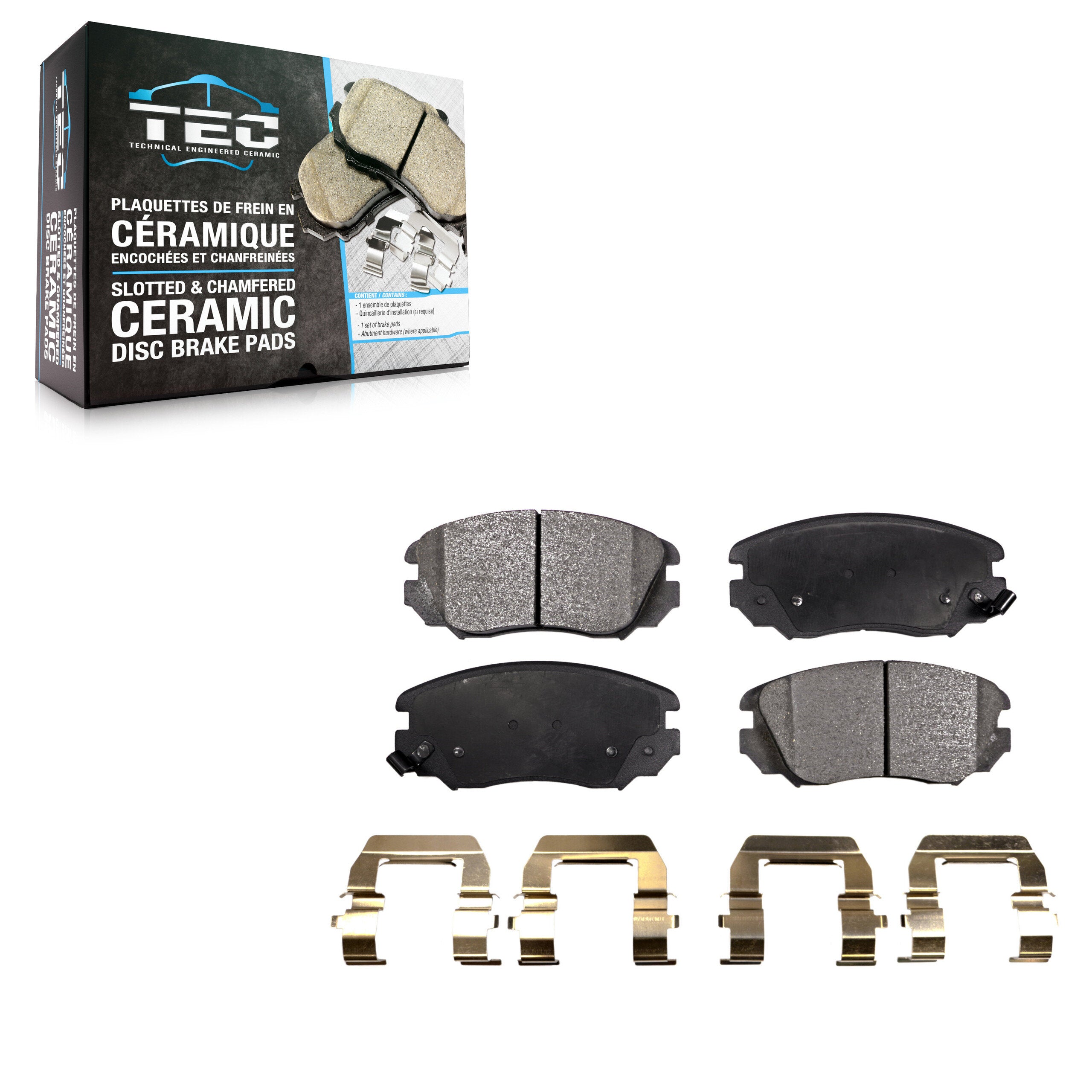 TEC TEC-1421 Disc Brake Pad for 2010-2020 GMC Terrain product image