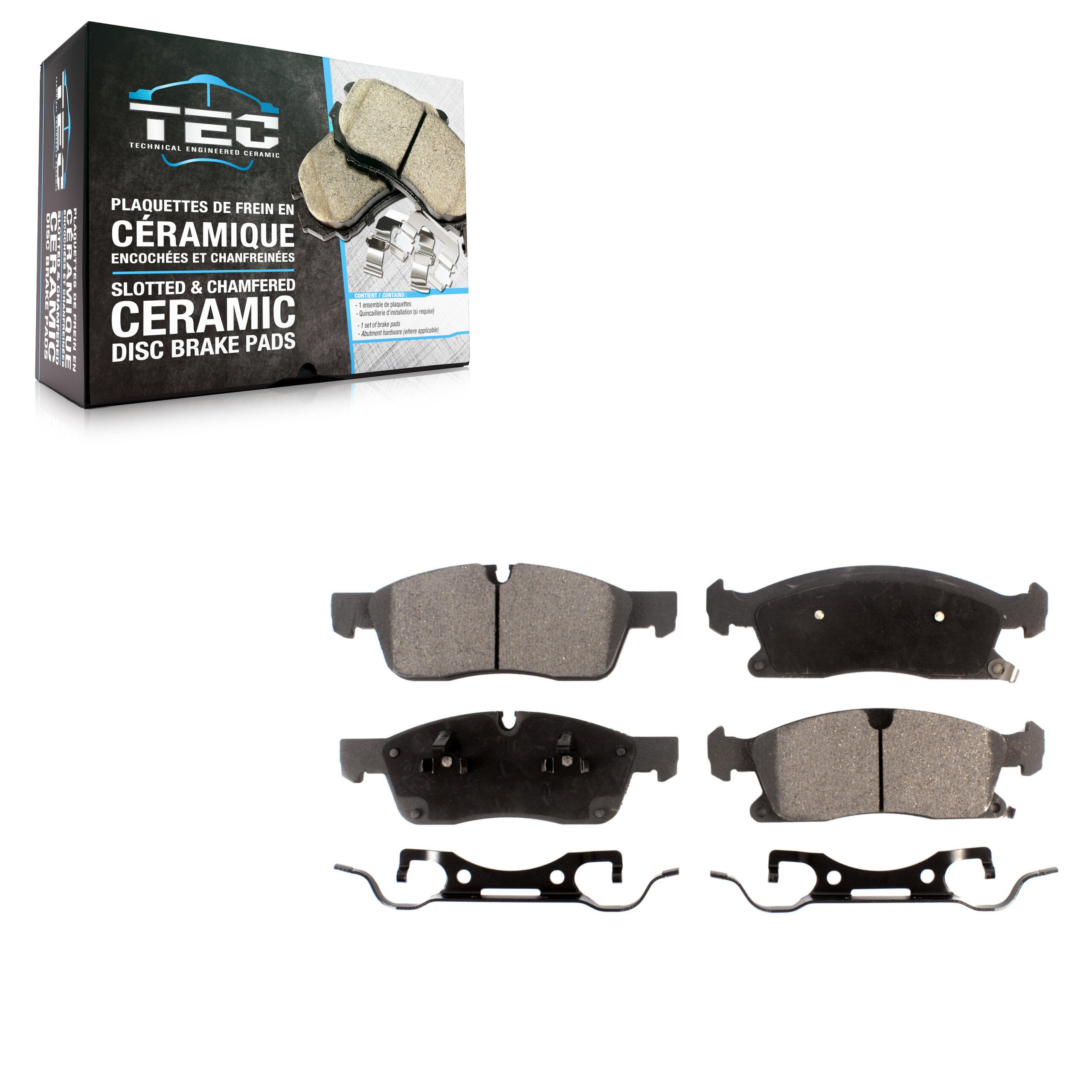 TEC TEC-1455 Disc Brake Pad for 2011-2024 Dodge Durango product image