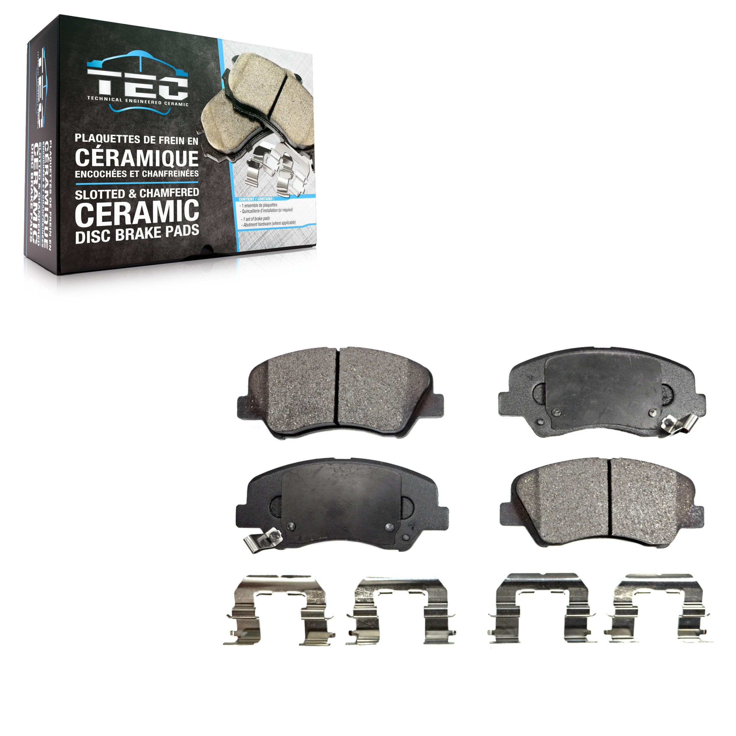TEC TEC-1543 Disc Brake Pad for 2011-2018 Kia Rio product image