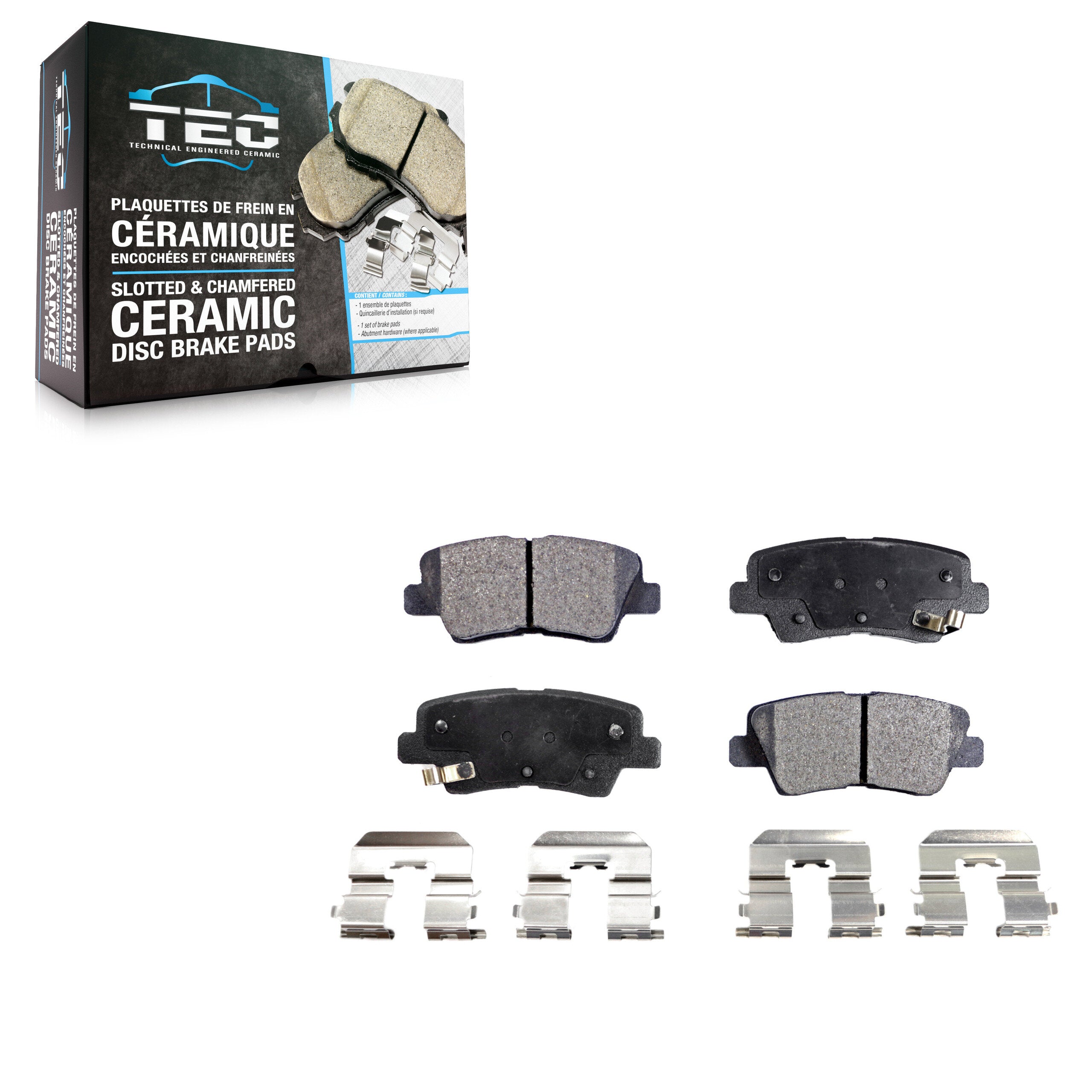 TEC TEC-1544 Disc Brake Pad for 2011-2018 Kia Rio product image