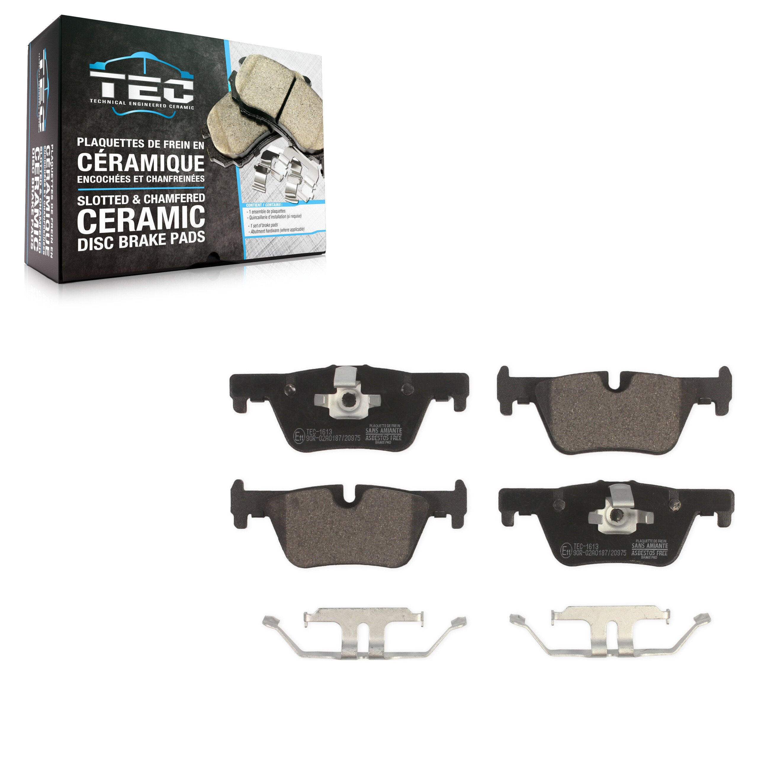 TEC TEC-1613 Disc Brake Pad for 2012-2021 BMW 230i product image