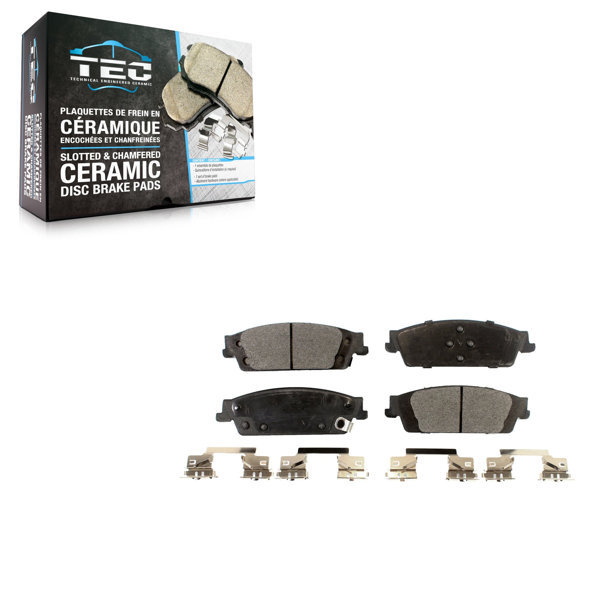 TEC TEC-1707 Disc Brake Pad for 2014-2020 Chevrolet Silverado 1500 product image