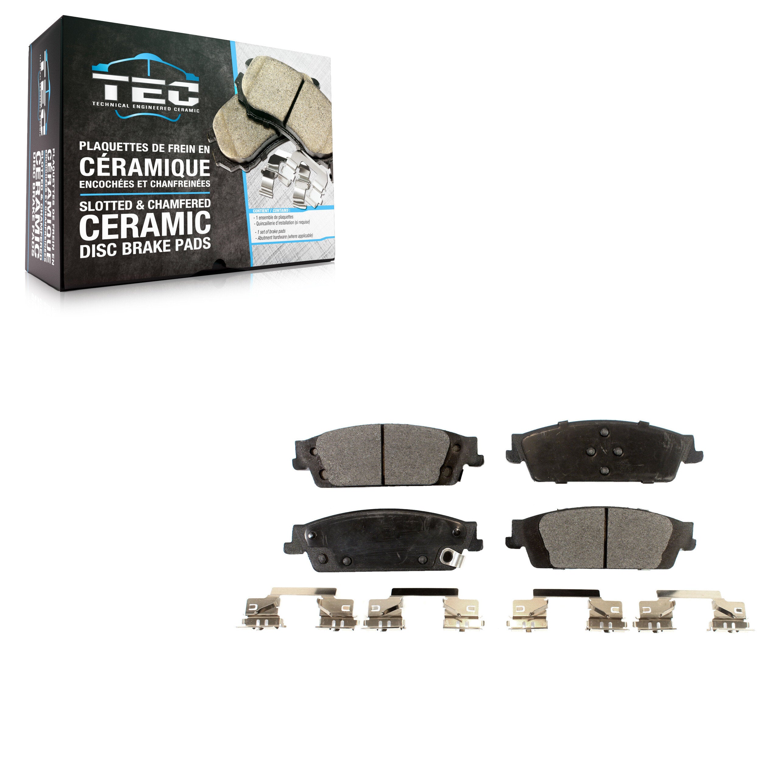 TEC TEC-1707 Disc Brake Pad for 2014-2020 Chevrolet Silverado 1500 product image