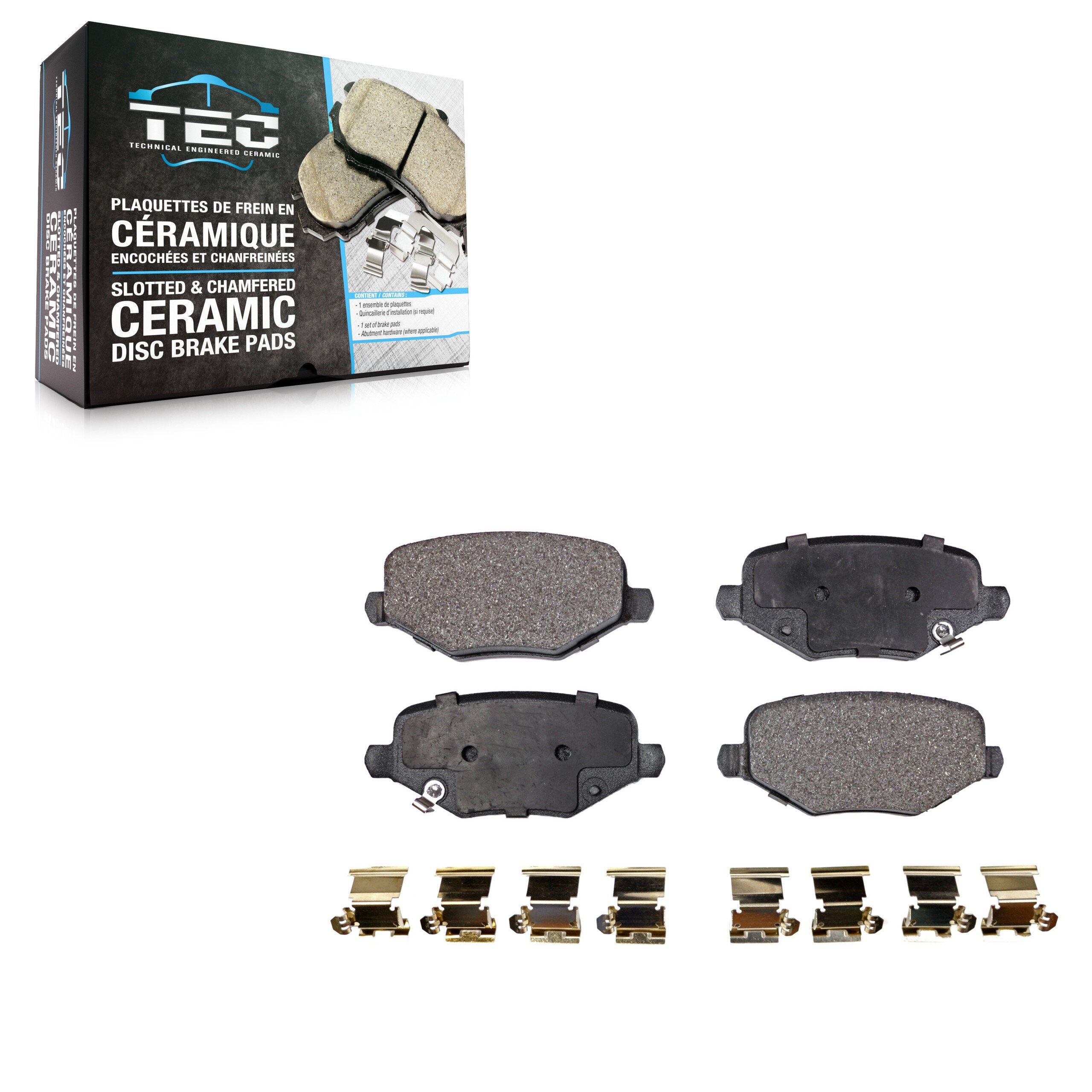 TEC TEC-1719 Disc Brake Pad for 2012-2016 Chrysler Town & Country product image