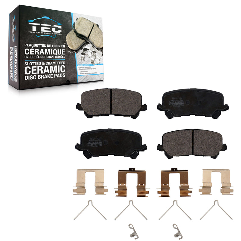 TEC TEC-1724 Disc Brake Pad for 2014-2025 Honda Passport product image