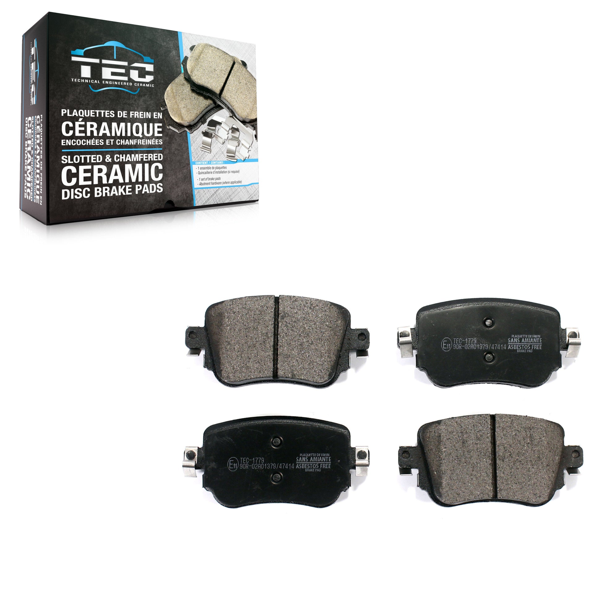 TEC TEC-1779 Disc Brake Pad for 2015-2022 Volkswagen Golf product image