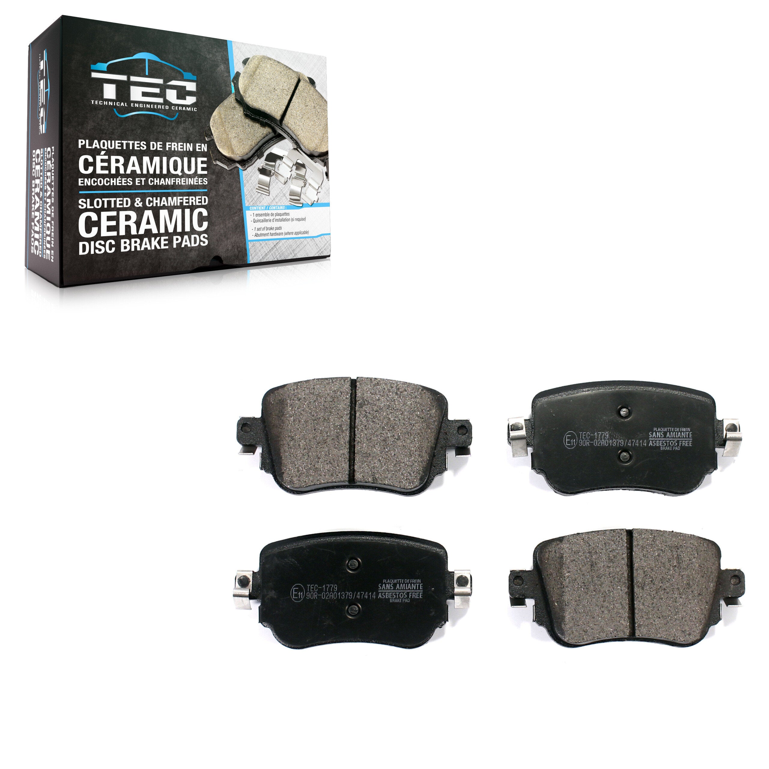 TEC TEC-1779 Disc Brake Pad for 2015-2022 Volkswagen Golf product image