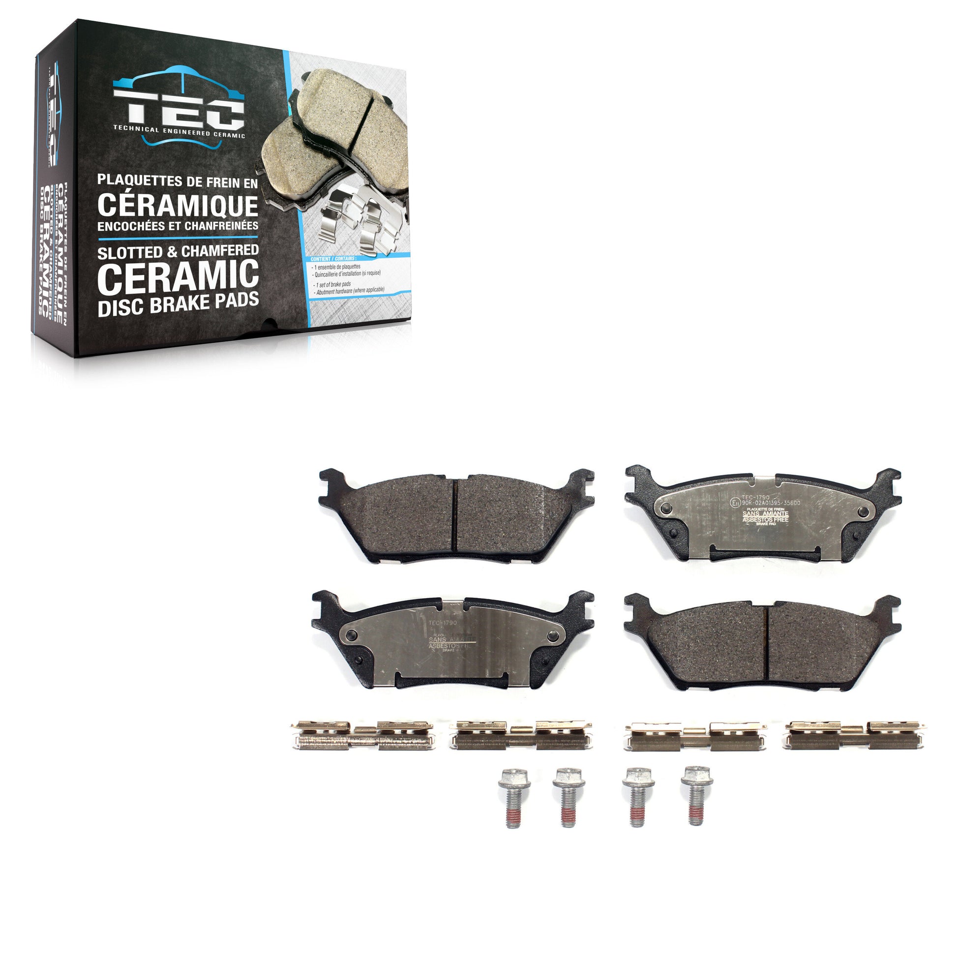 TEC TEC-1790 Disc Brake Pad for 2015-2021 Ford Expedition product image