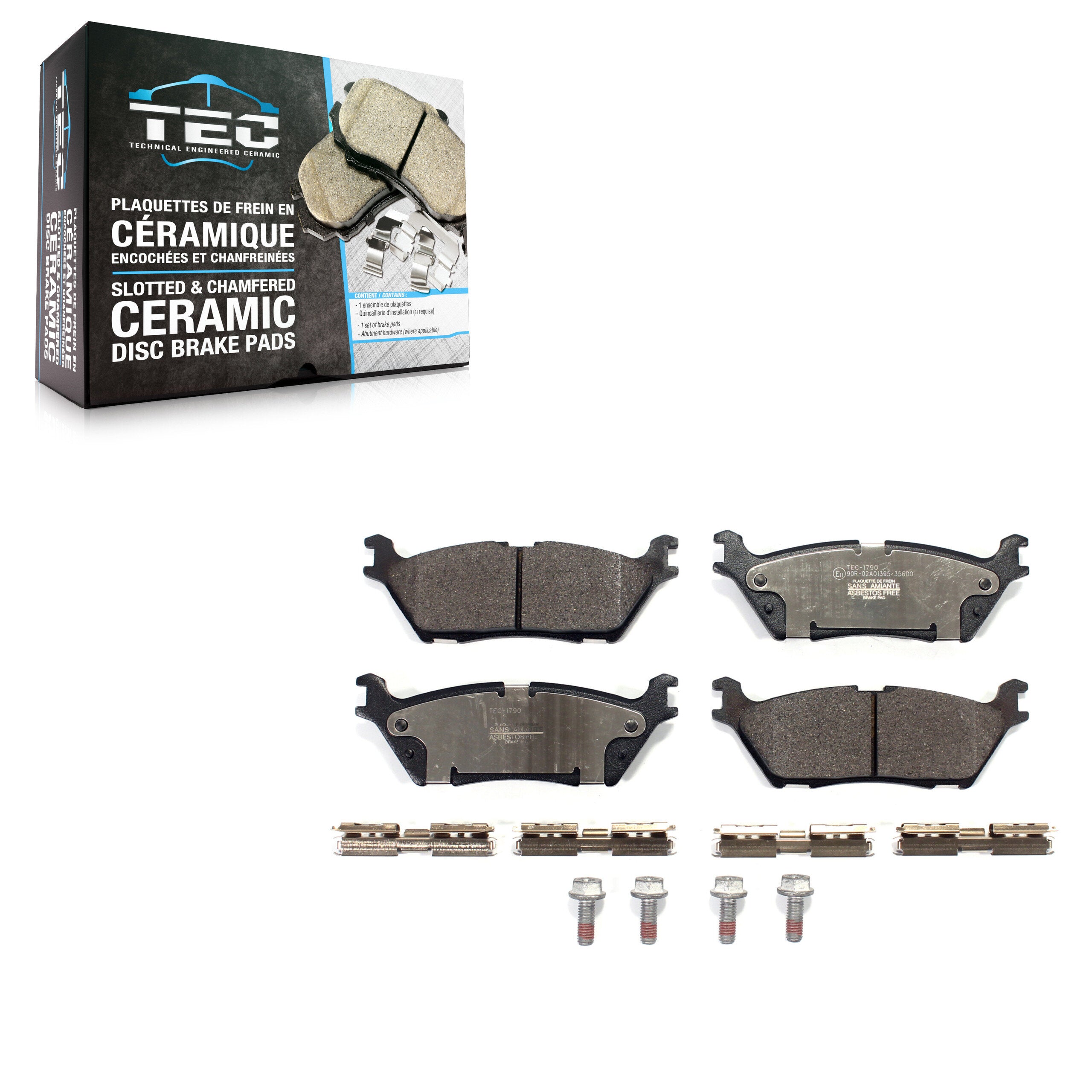 TEC TEC-1790 Disc Brake Pad for 2015-2021 Ford Expedition product image