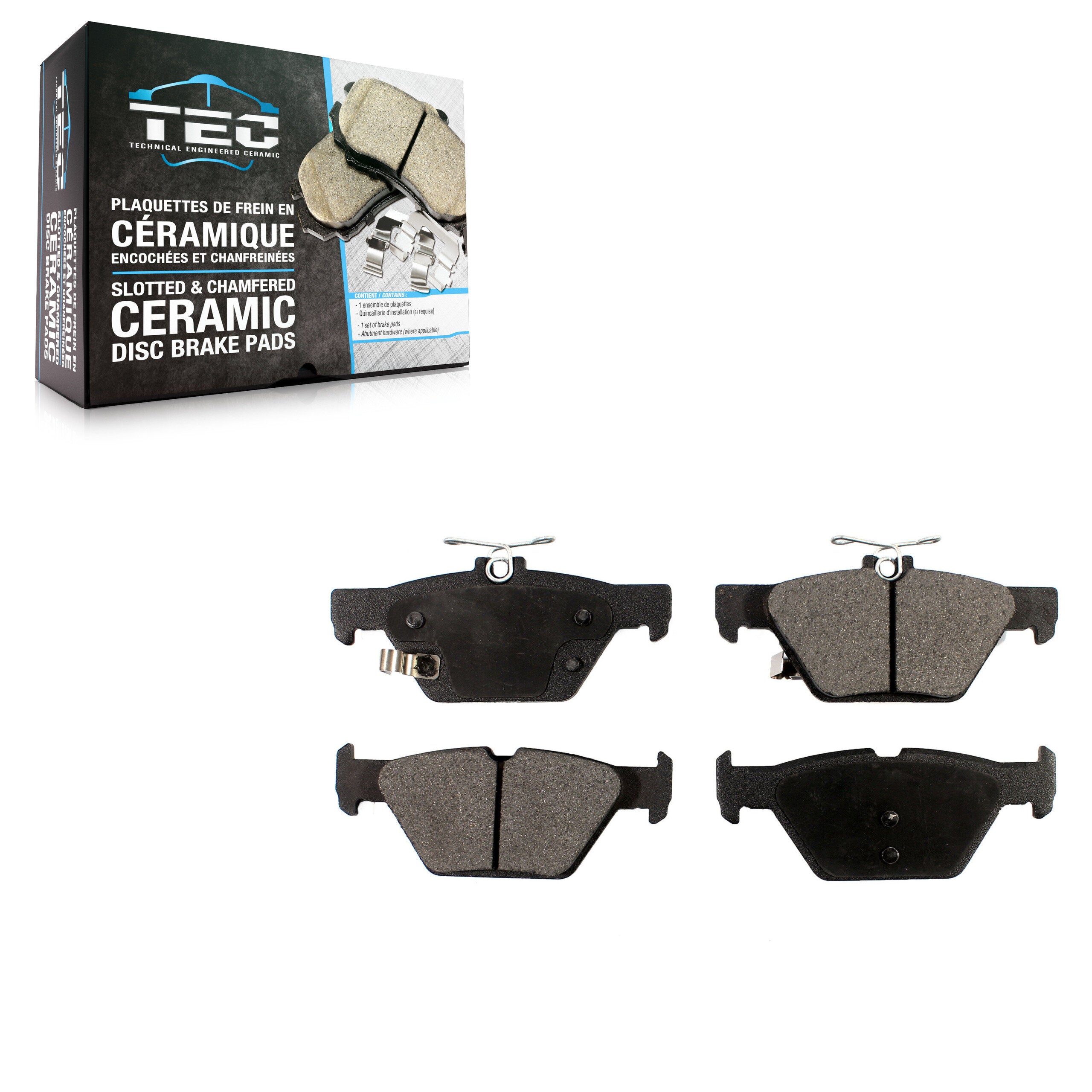 TEC TEC-1808 Disc Brake Pad for 2015-2025 Subaru Crosstrek product image