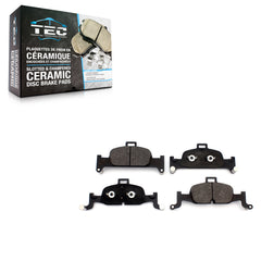 TEC TEC-1897 Disc Brake Pad for 2017-2024 Audi A5 Sportback product image
