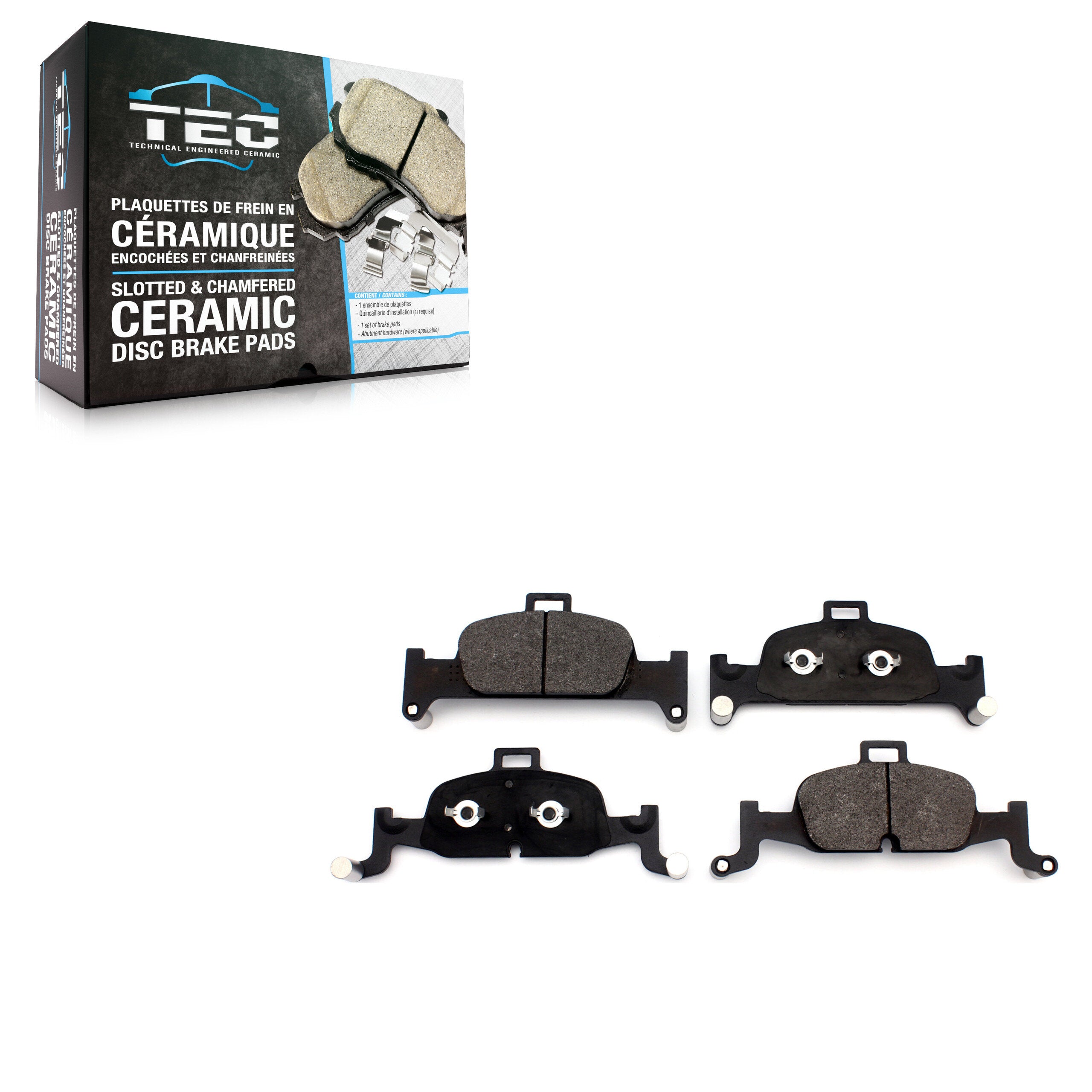 TEC TEC-1897 Disc Brake Pad for 2017-2024 Audi A5 Sportback product image