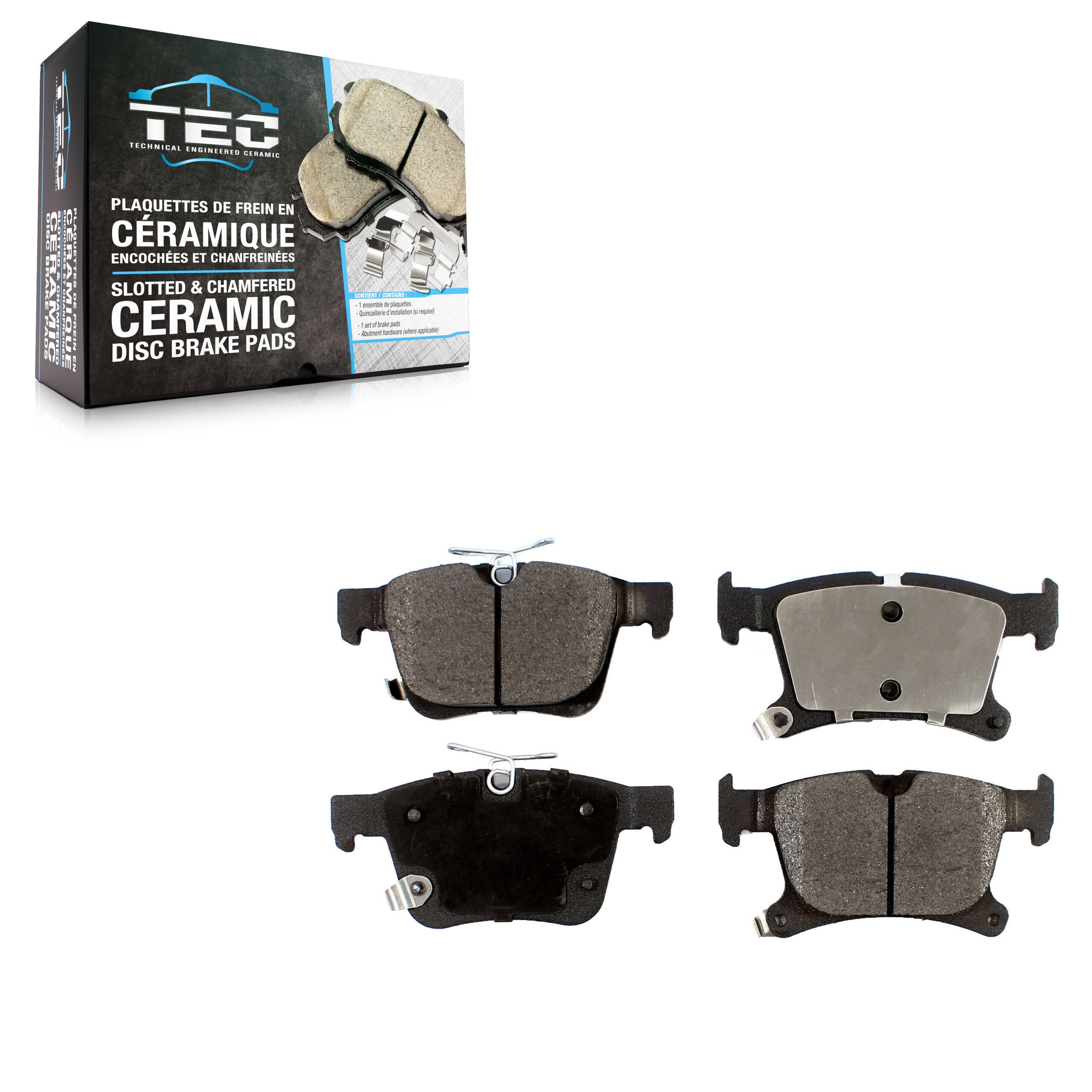 TEC TEC-1901 Disc Brake Pad for 2017-2024 Chrysler Grand Caravan product image