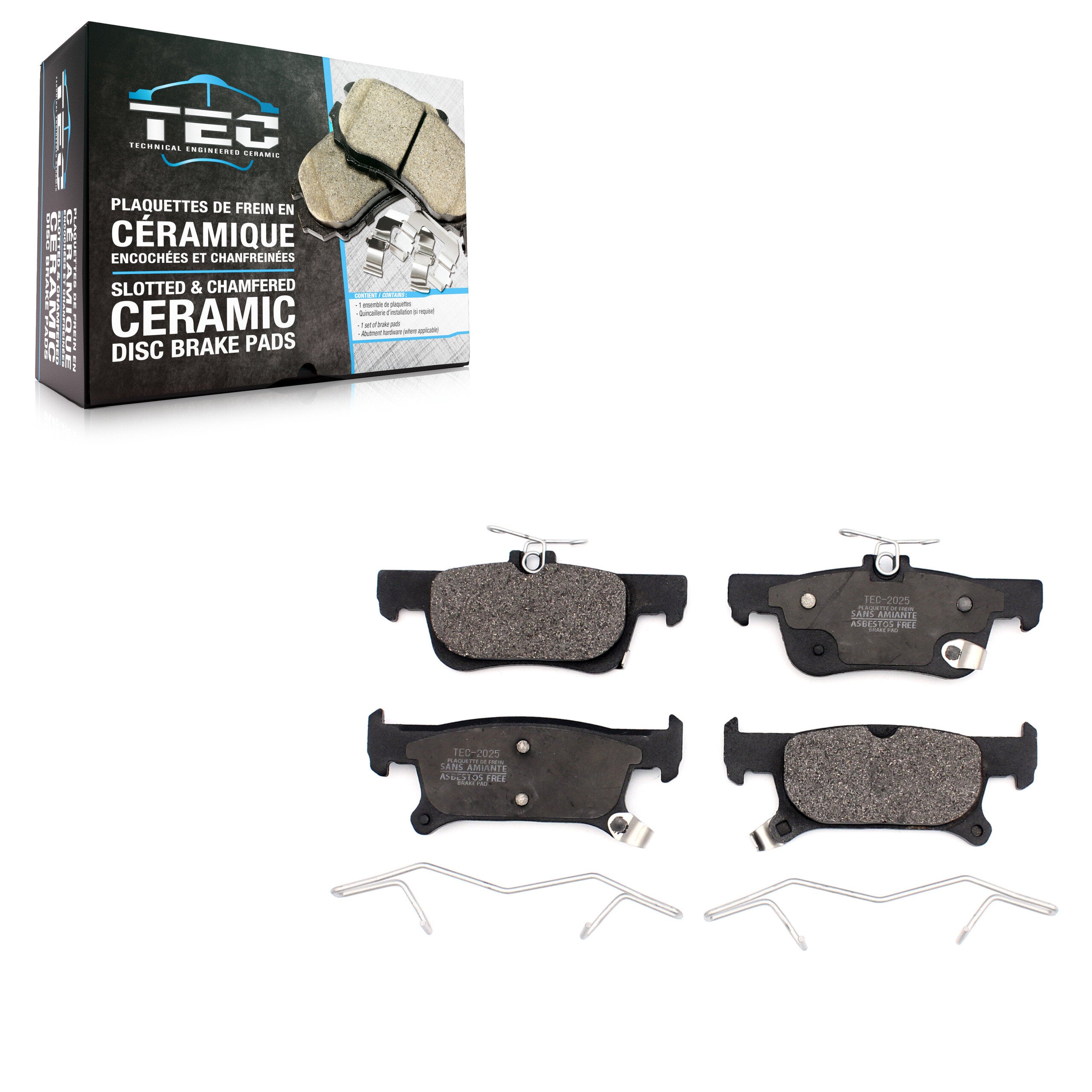 TEC TEC-2025 Disc Brake Pad for 2016-2019 Buick Envision product image
