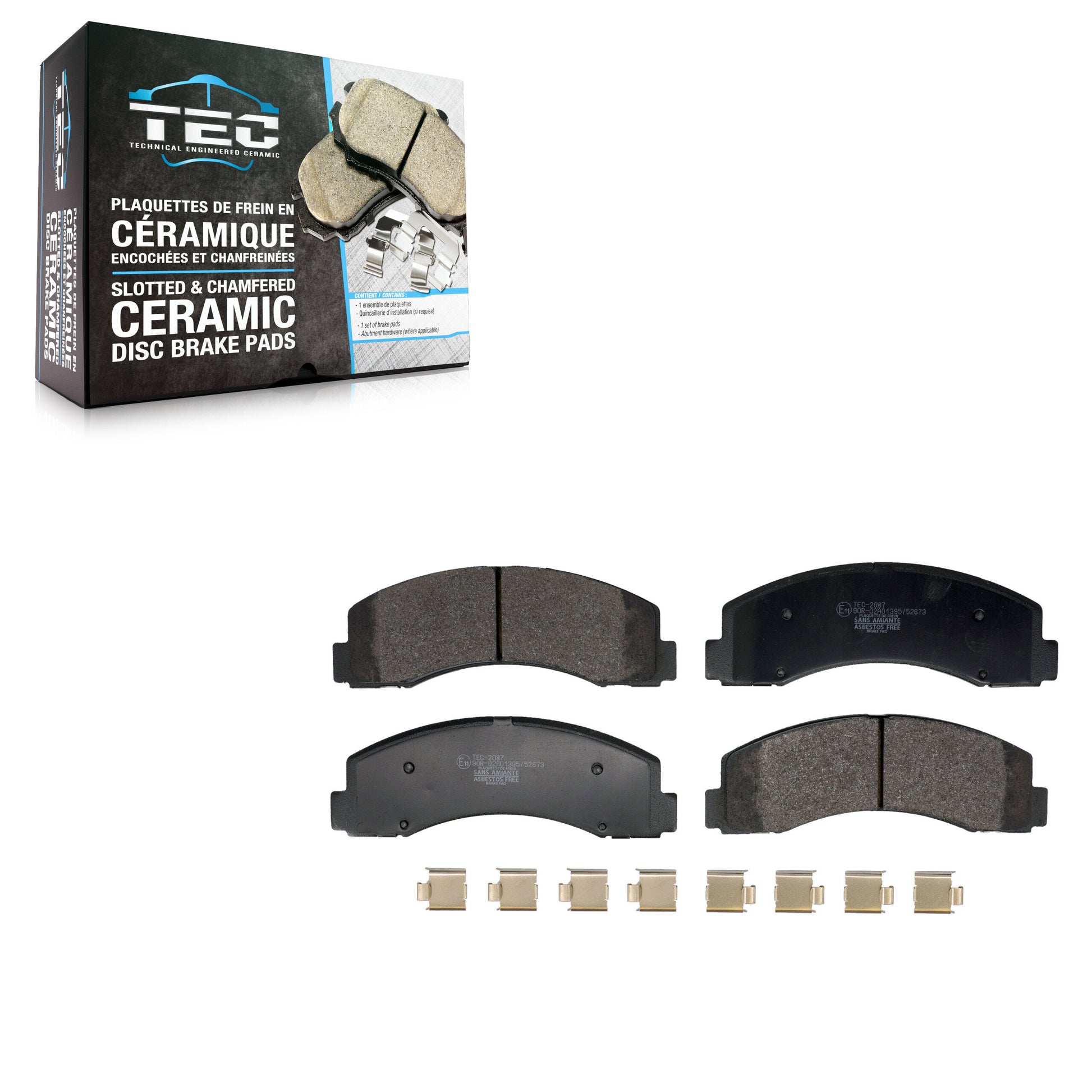 TEC TEC-2087 Disc Brake Pad for 2018-2021 Ford Expedition product image