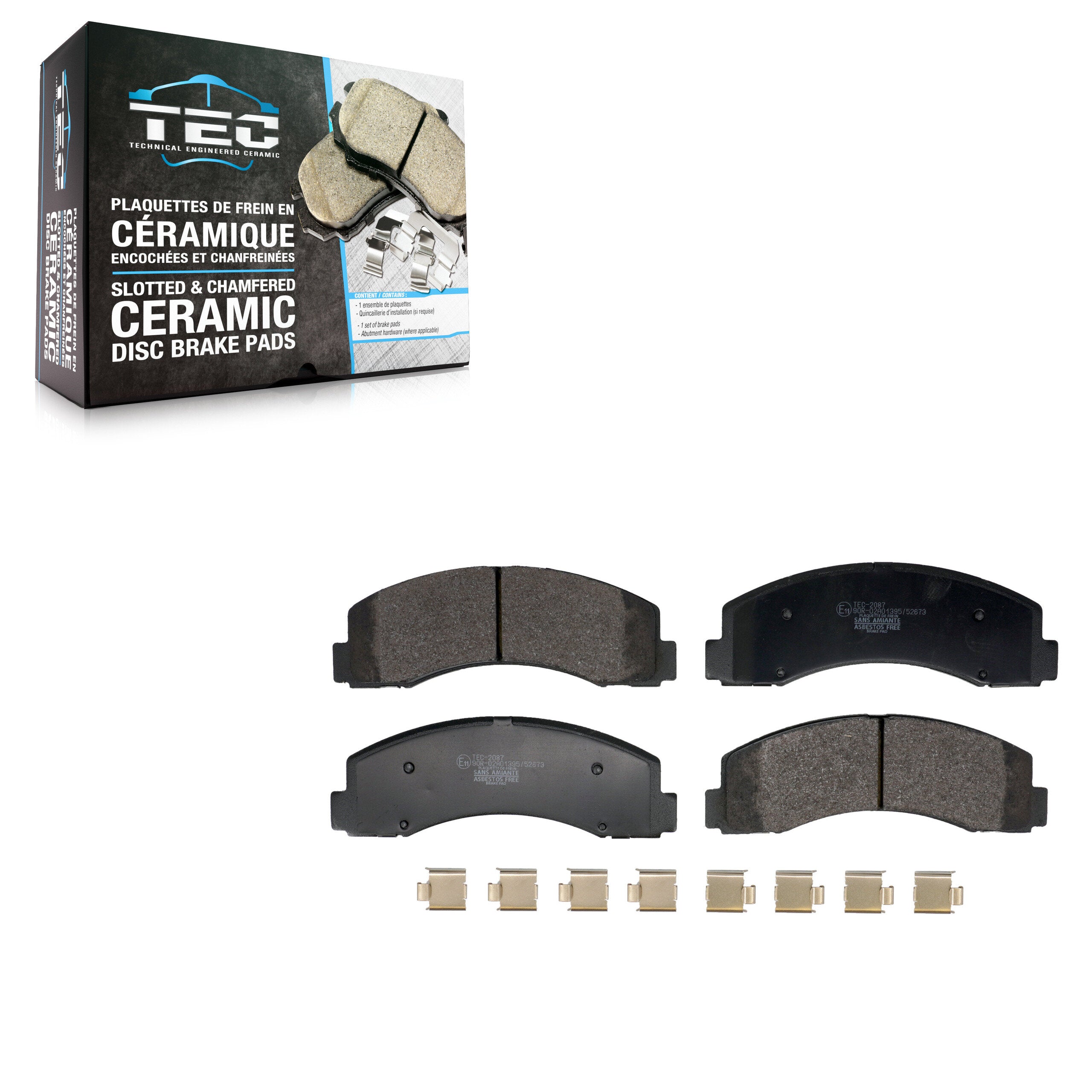 TEC TEC-2087 Disc Brake Pad for 2018-2021 Ford Expedition product image