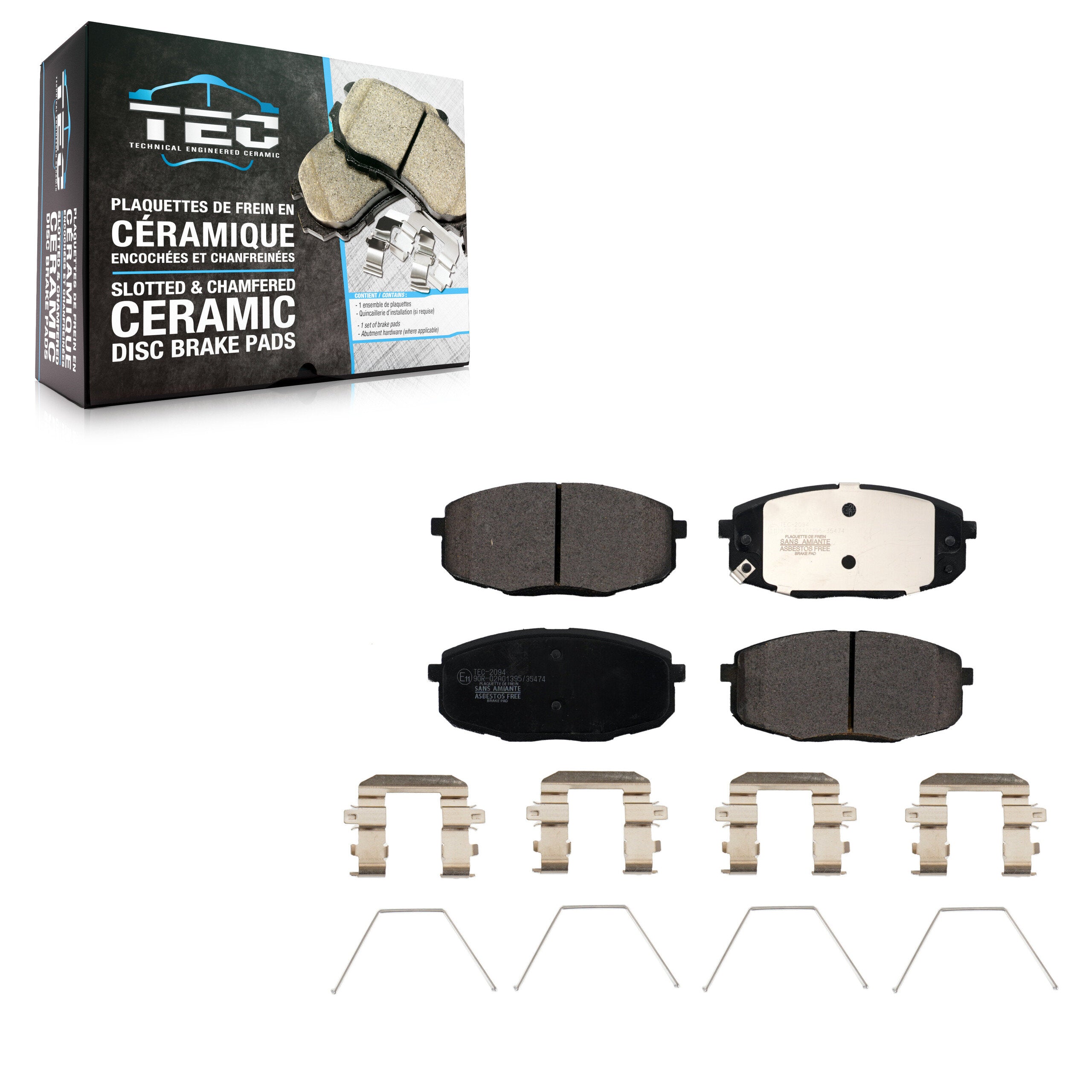 TEC TEC-2094 Disc Brake Pad for 2014-2025 Hyundai Kona product image