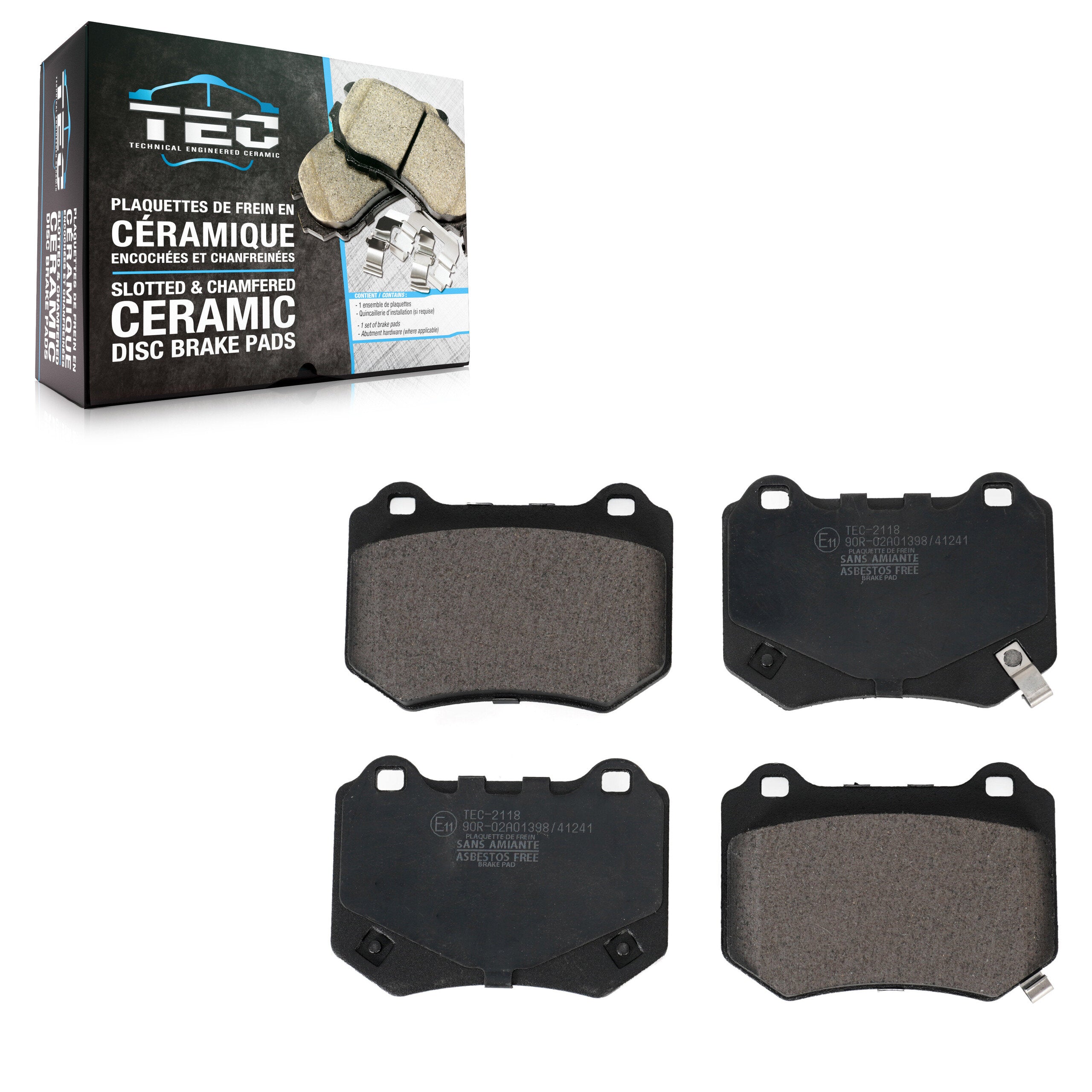 AmeriBRAKES_Ceramic Brake Pads_TEC-2118