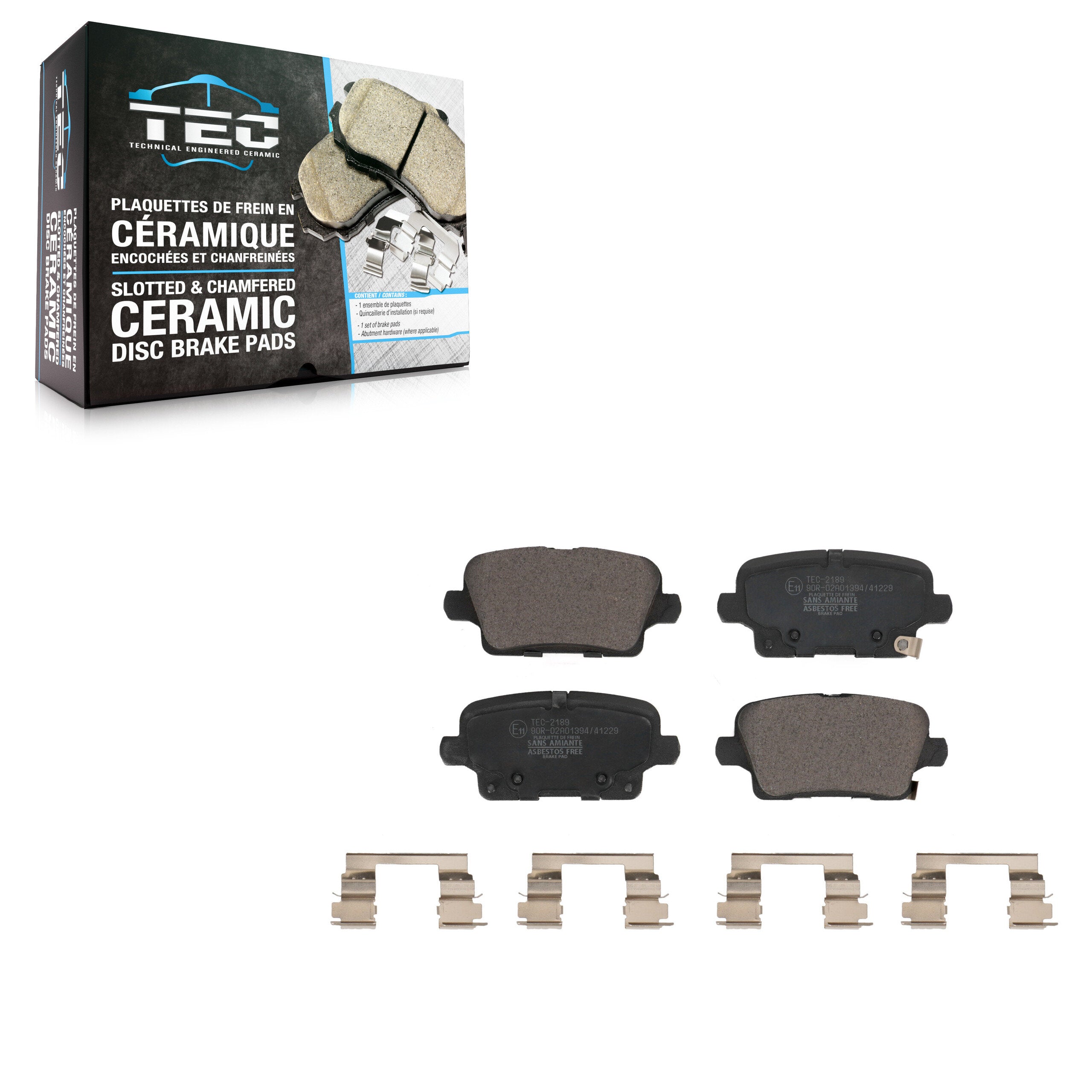 TEC TEC-2189 Disc Brake Pad for 2018-2024 Buick Envision product image