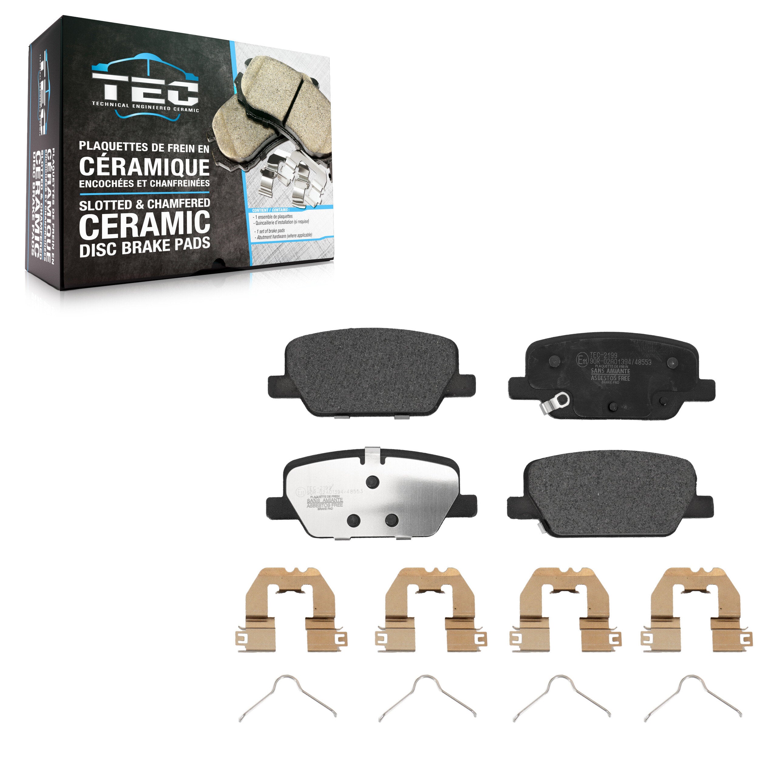 TEC TEC-2199 Disc Brake Pad for 2019-2024 Hyundai Palisade product image