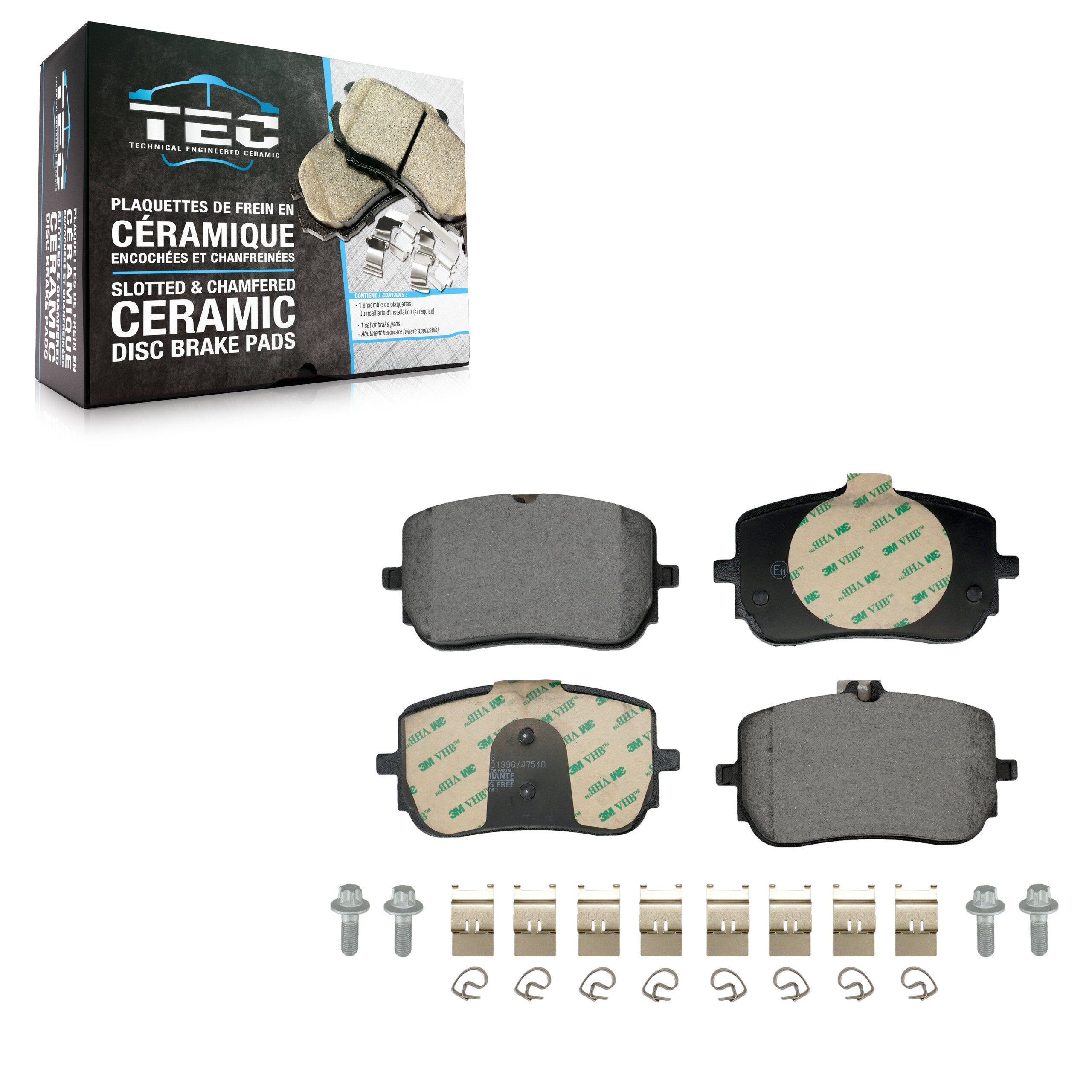 TEC TEC-2206 Disc Brake Pad for 2019-2023 Mercedes-Benz CLA250 product image