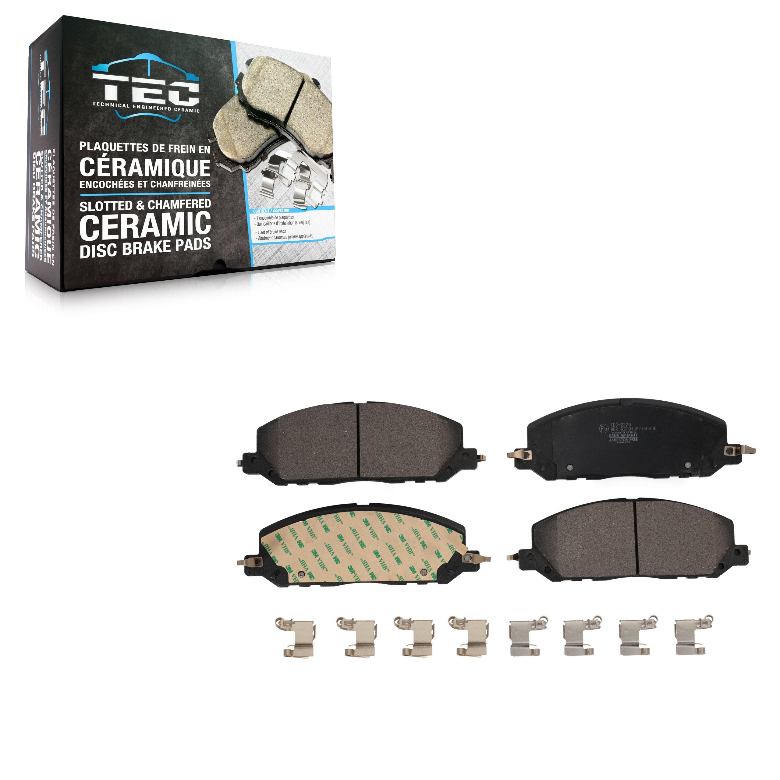 TEC TEC-2229 Disc Brake Pad for 2020-2024 Ford Explorer product image