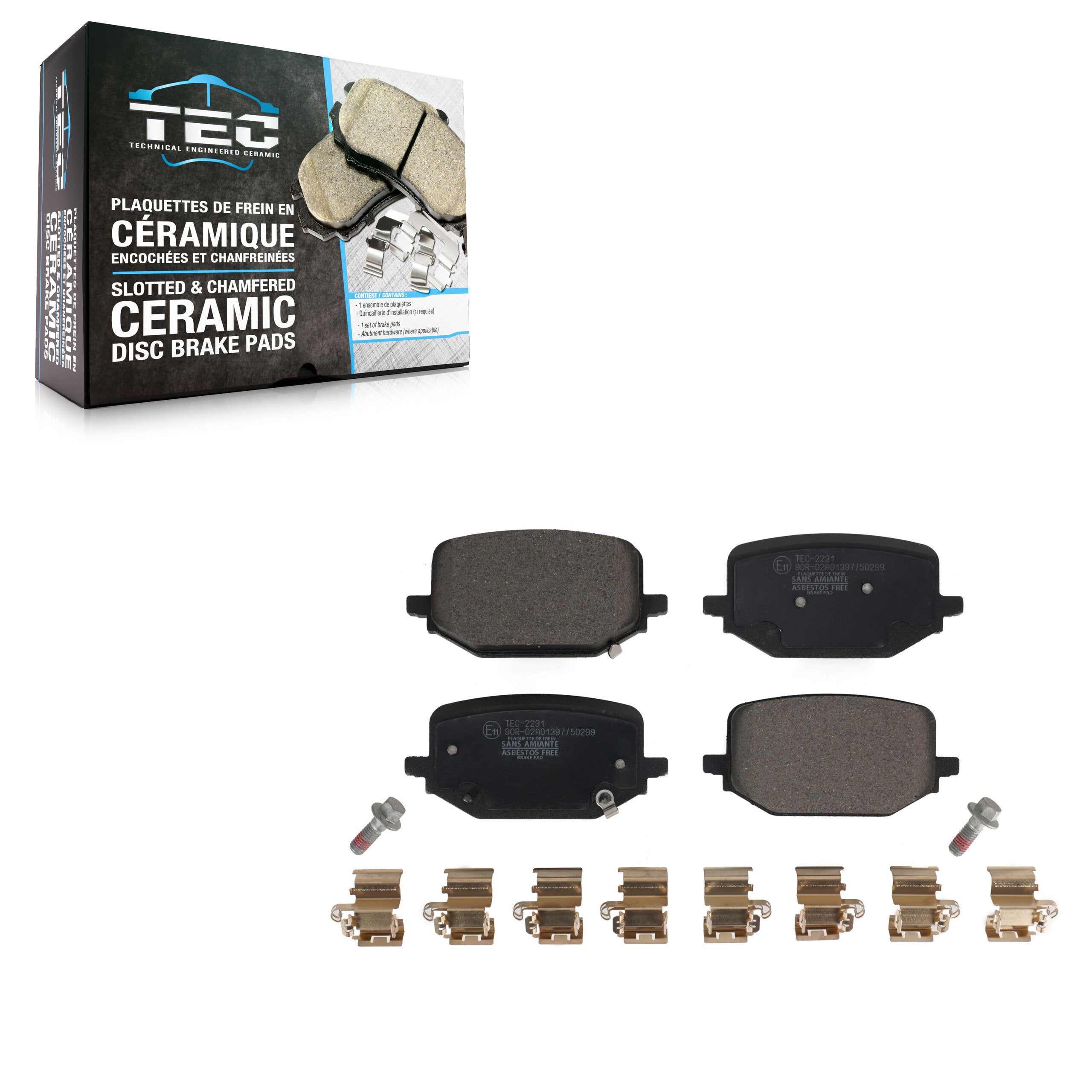 TEC TEC-2231 Disc Brake Pad for 2020-2024 Ford Explorer product image