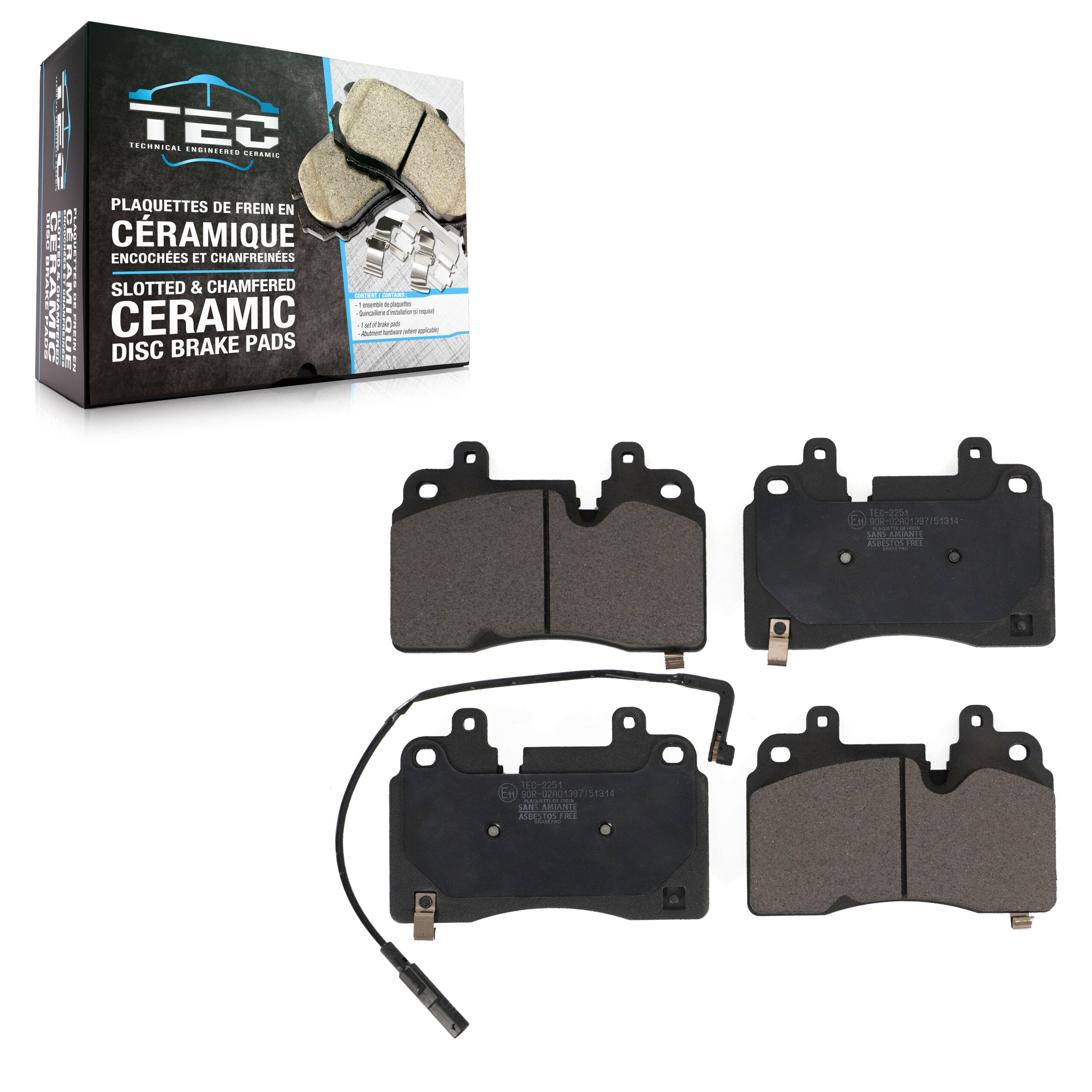 AmeriBRAKES_Ceramic Brake Pads_TEC-2251