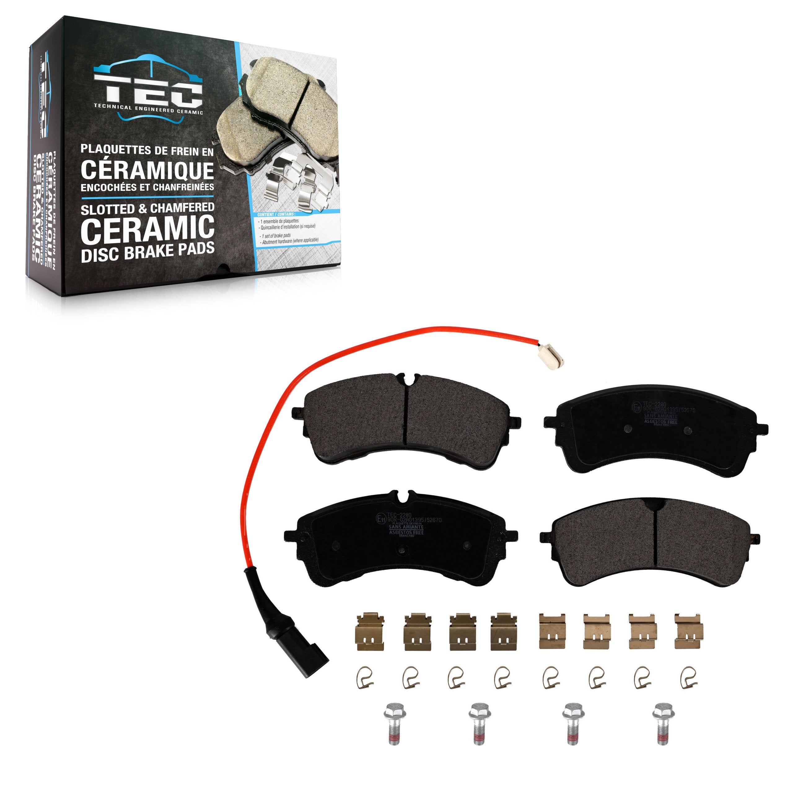 TEC TEC-2280 Disc Brake Pad for 2020-2023 Ford Transit-350 product image