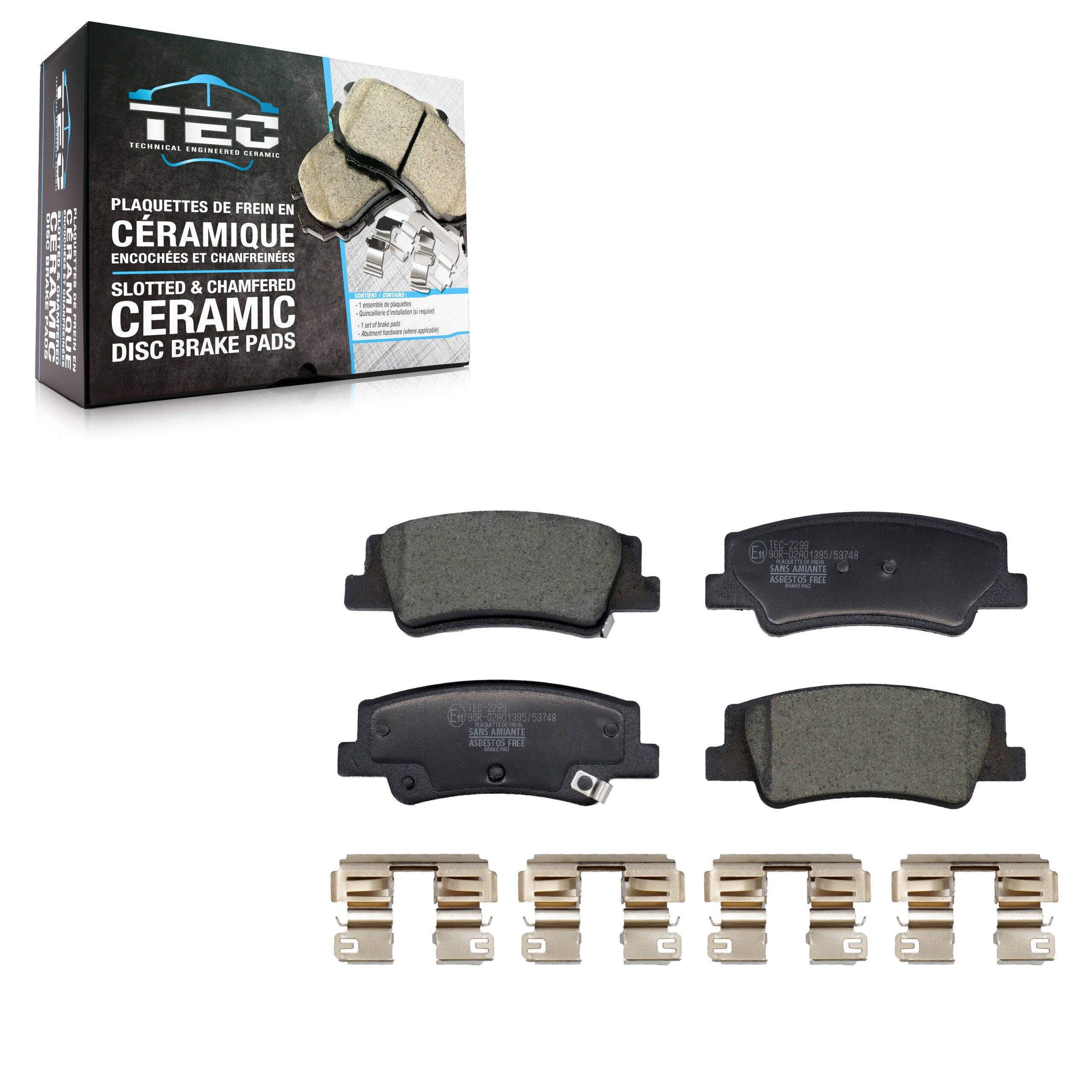 TEC TEC-2299 Disc Brake Pad for 2020-2025 Hyundai Sonata product image