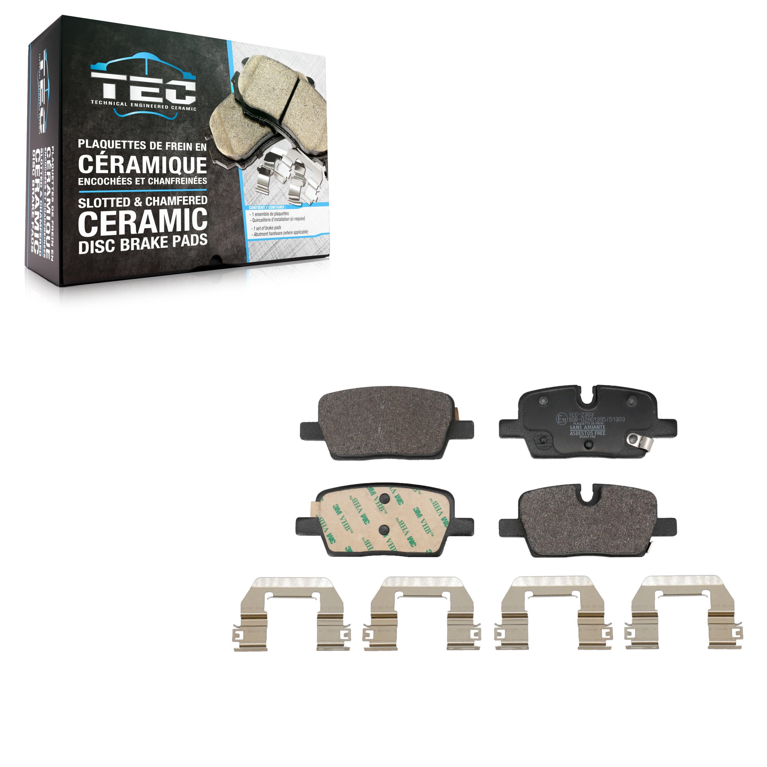 TEC TEC-2303 Disc Brake Pad for 2019-2025 Chevrolet Equinox EV product image