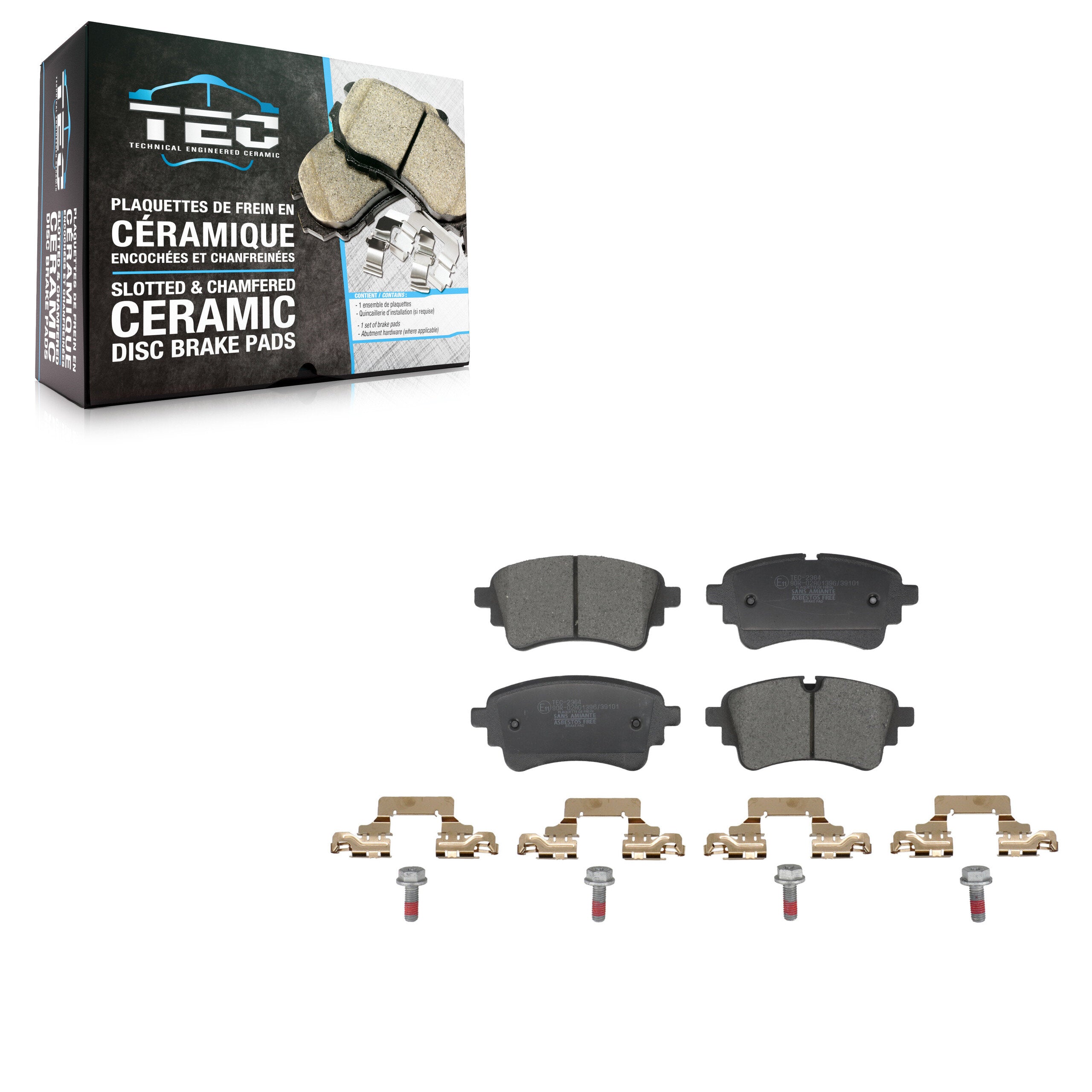TEC TEC-2364 Disc Brake Pad for 2020-2023 Audi RS5 product image