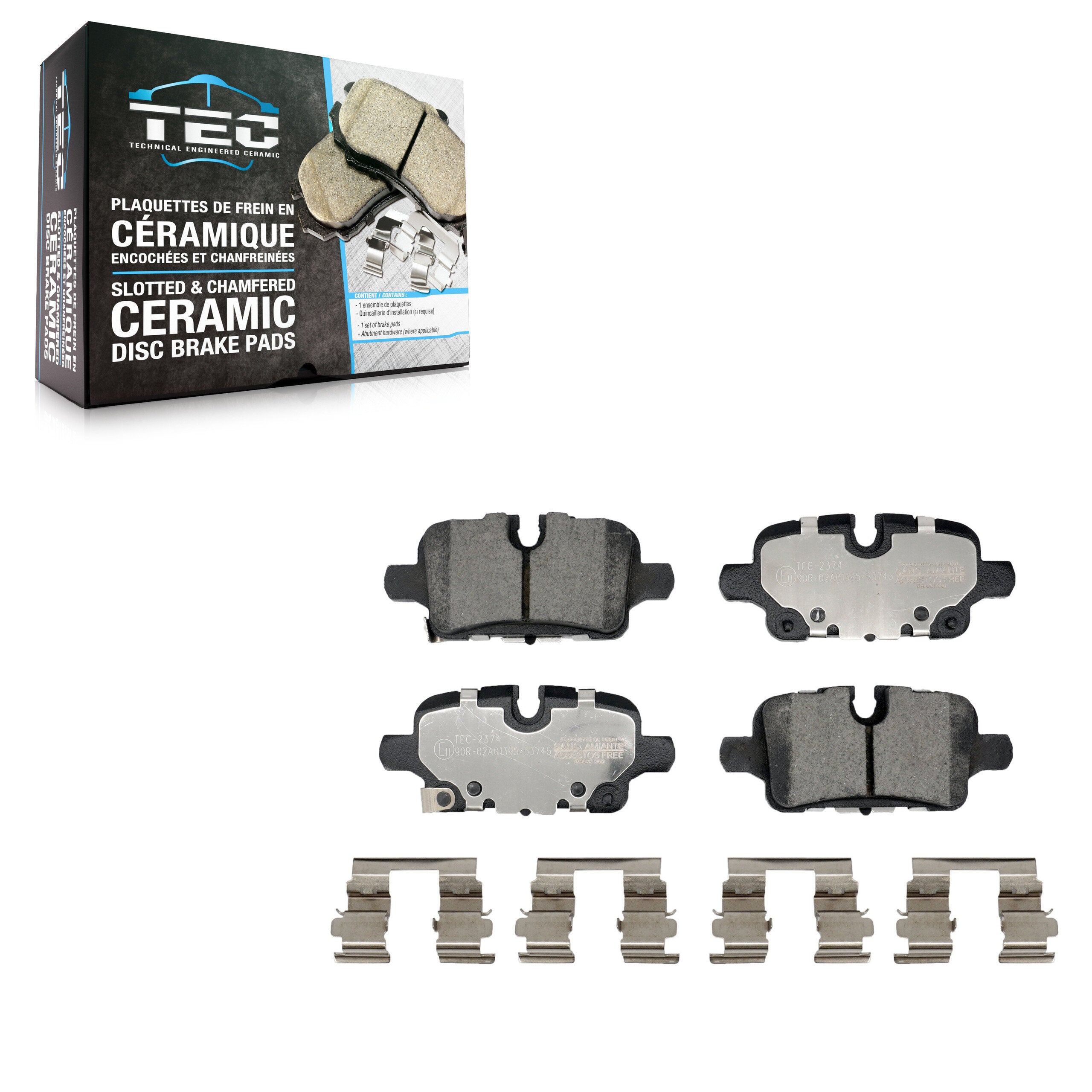 TEC TEC-2374 Disc Brake Pad for 2020-2025 Buick Envista product image